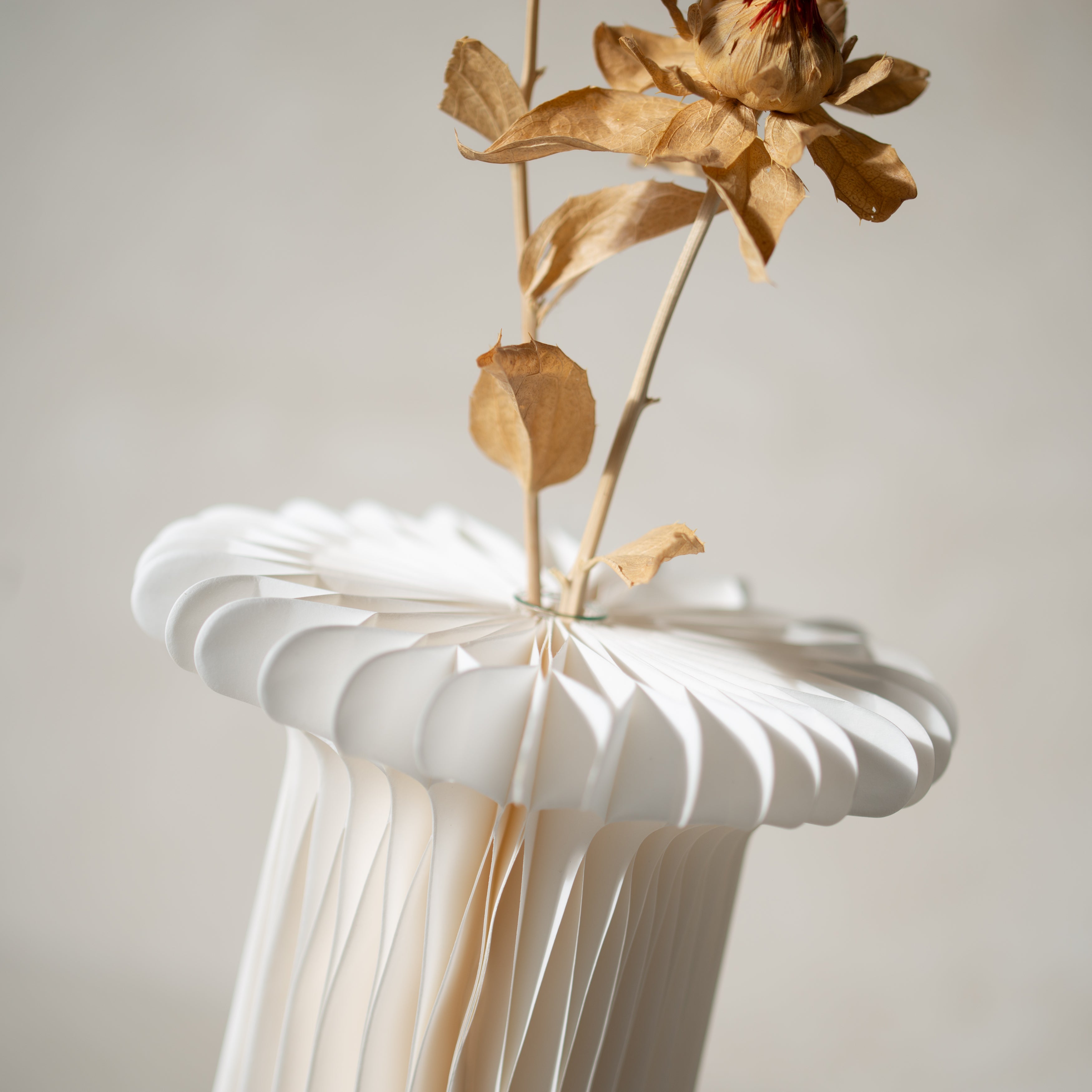 Honeycomb Vase | Mira | Natural