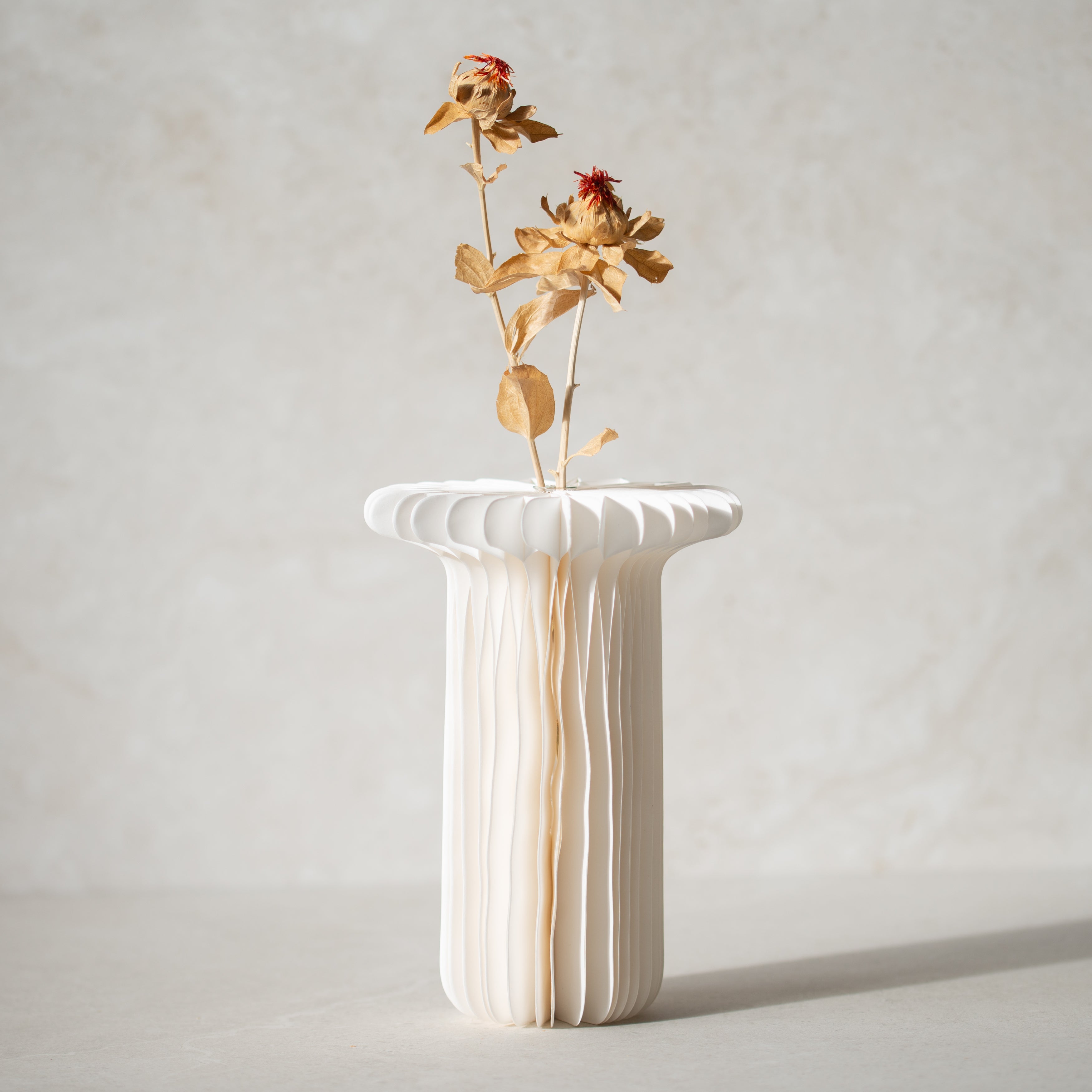 Honeycomb Vase | Mira | Natural