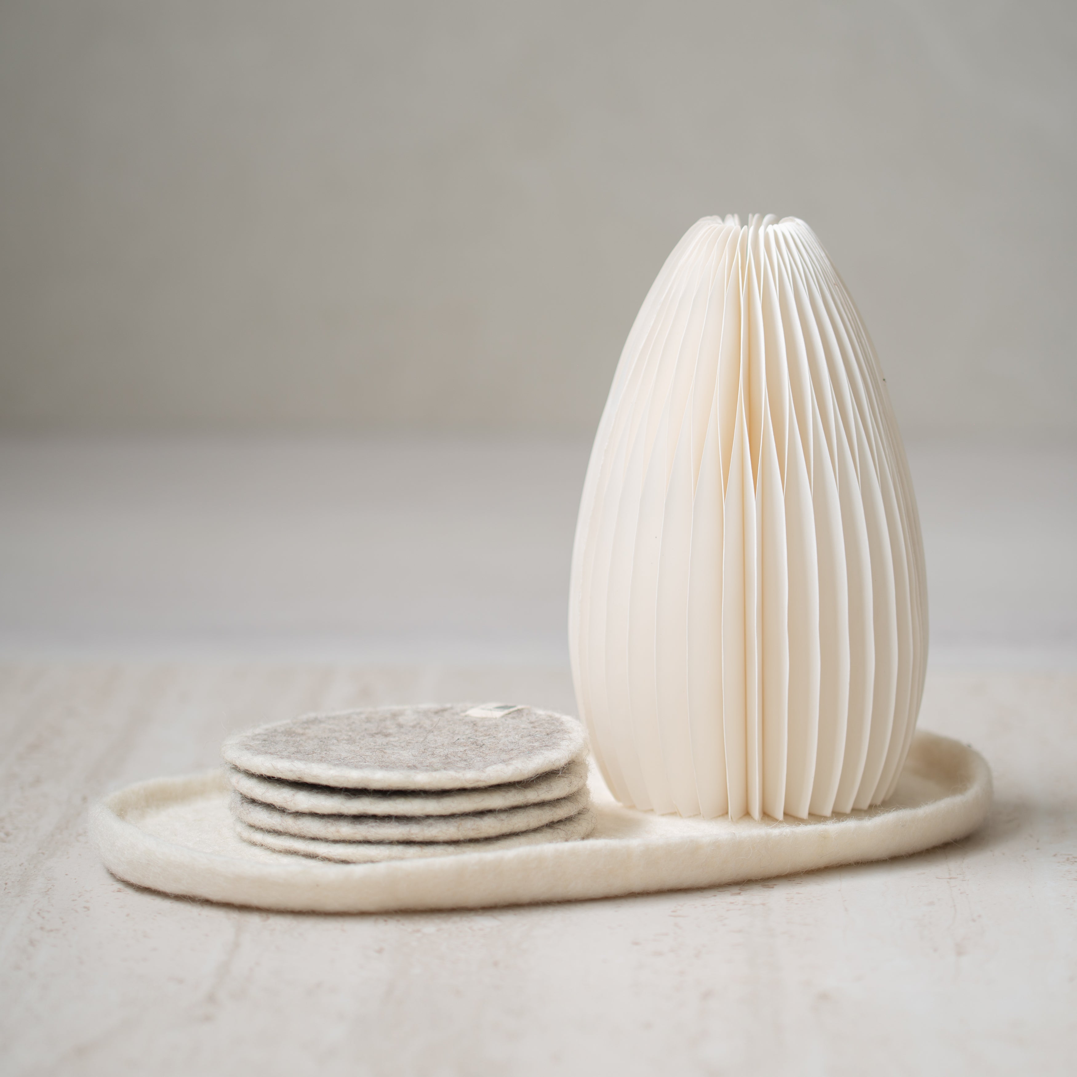 Honeycomb Vase | Belle | Natural