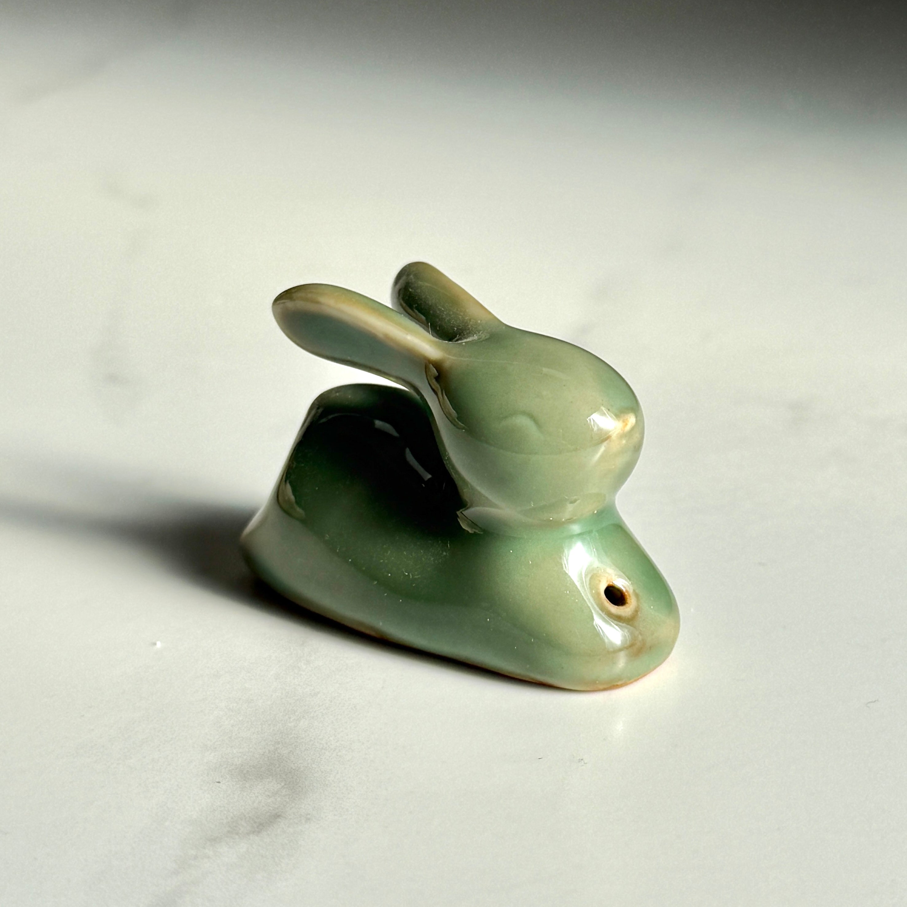 Incense Holder | Celadon Rabbit