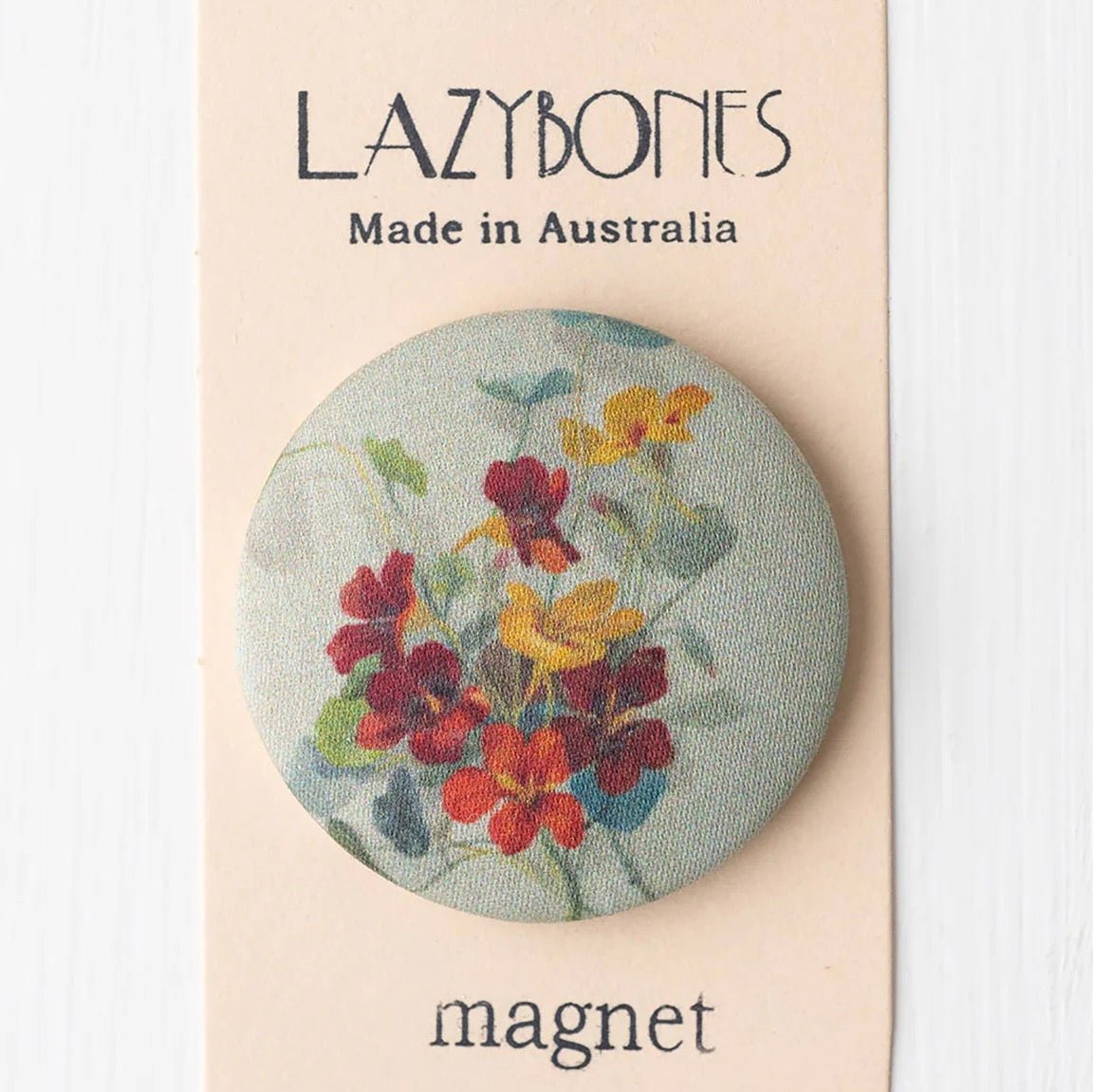Fabric Magnet | Nasturtium