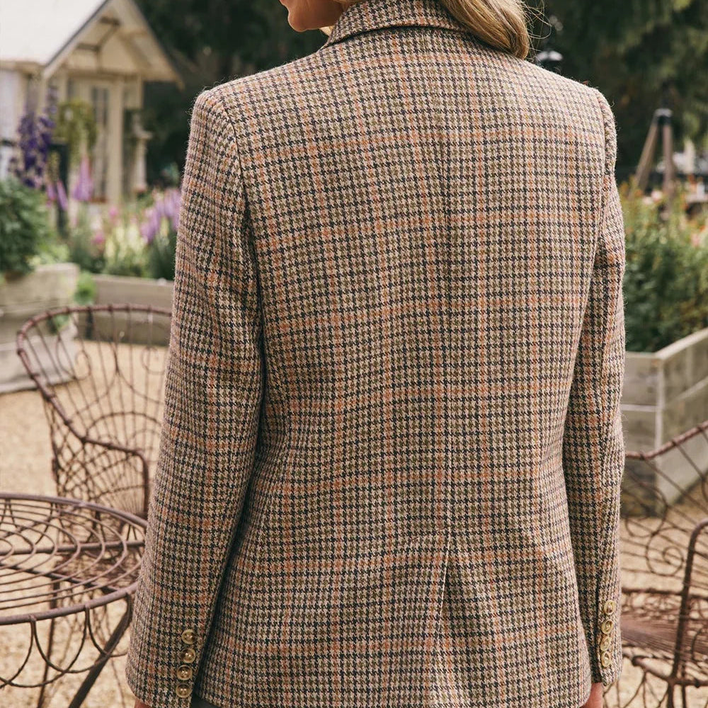 Tweed Blazer | Kingsley | Brown