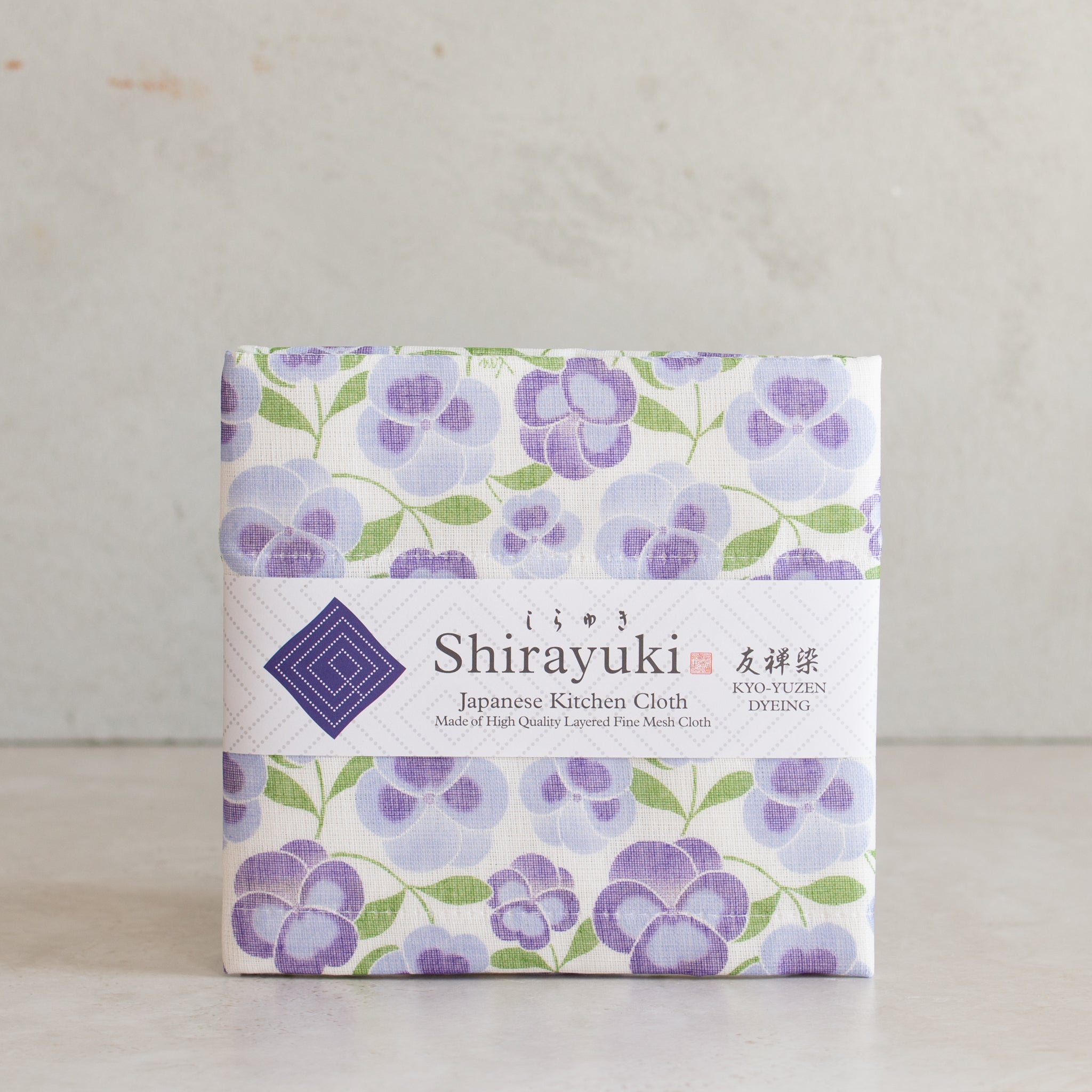 Dish Cloth | Pansy | Blue