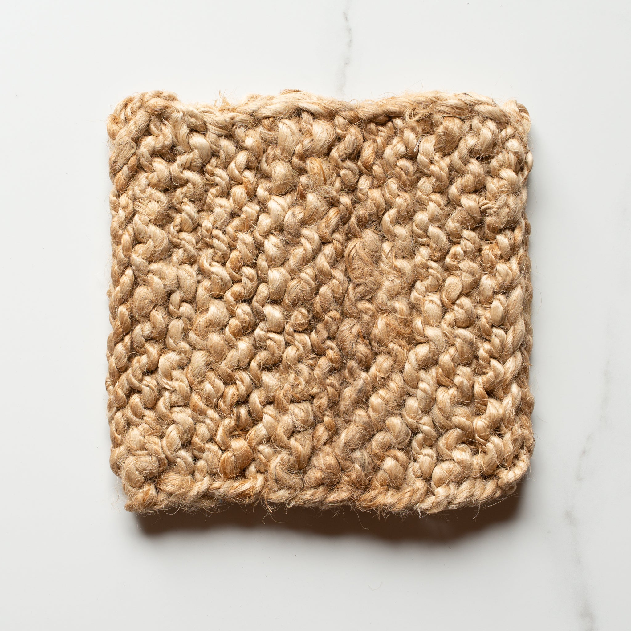 Knit Jute Trivet | Natural