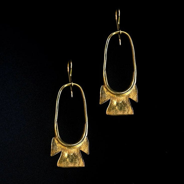 Krisa Earrings | Gold