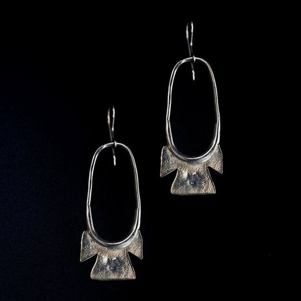 Krisa Earrings | Silver