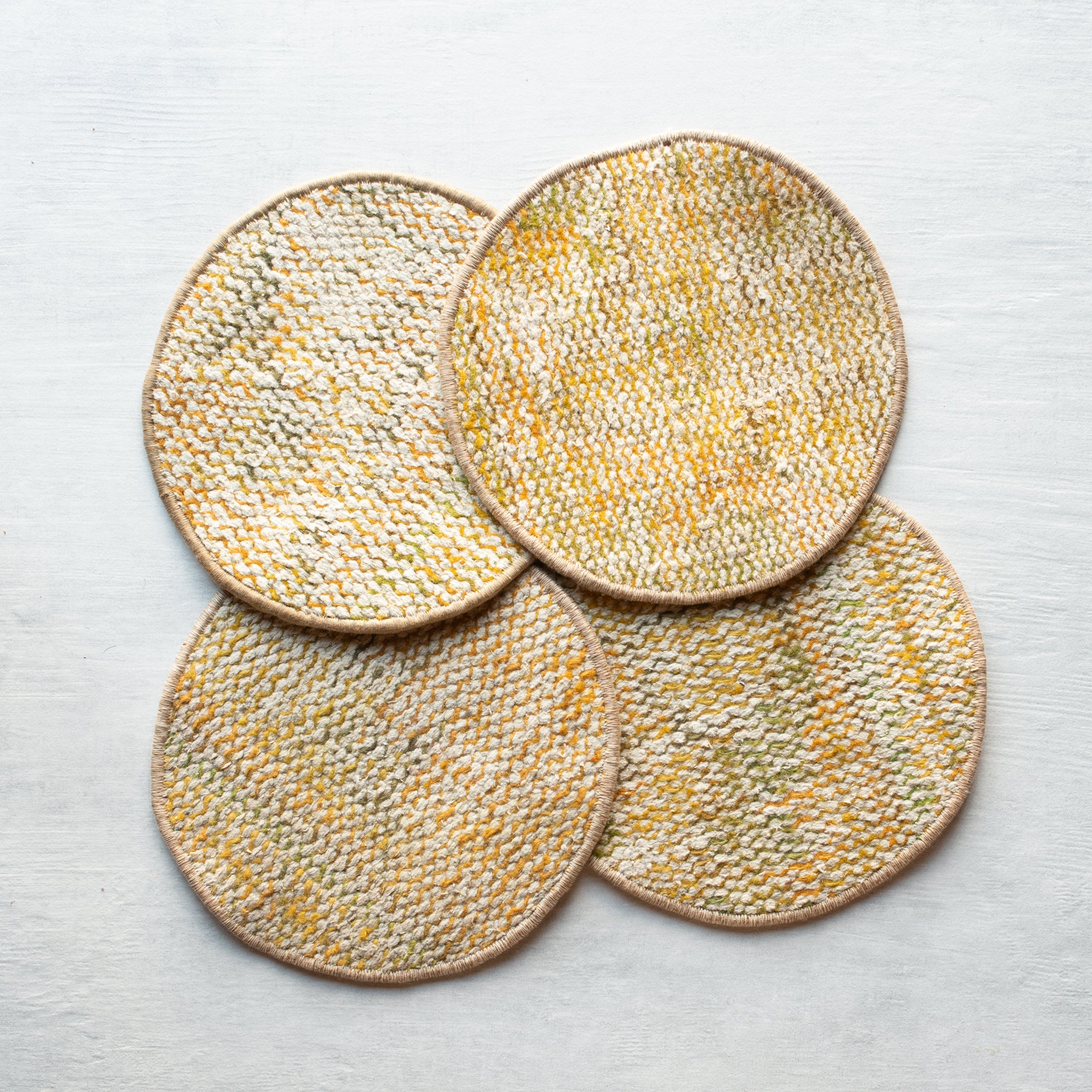 Kilim Placemats | Set of 4 | Yellow