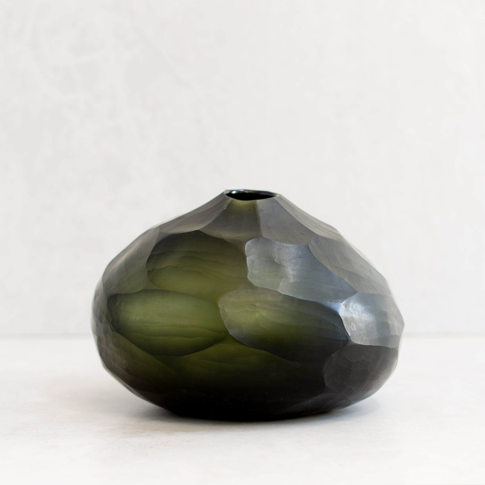 Kimoni Cut Glass Vase