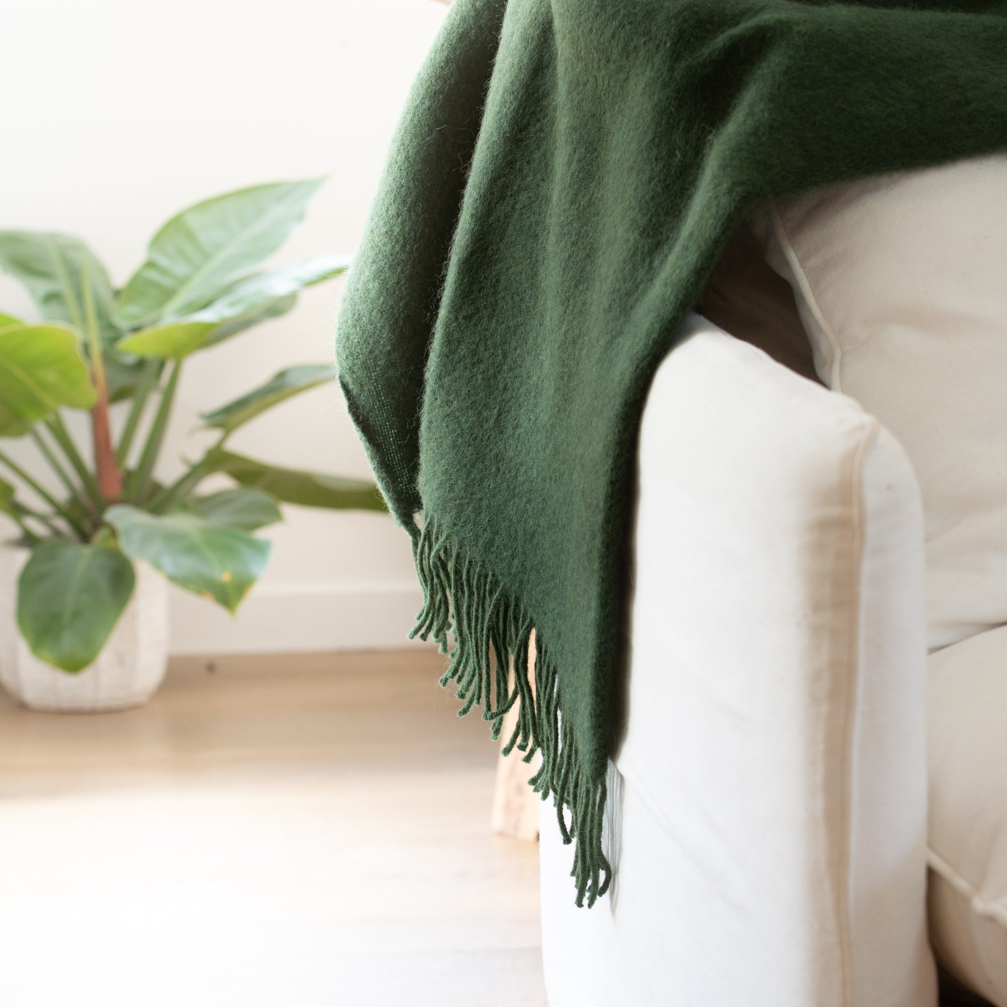 Klippan NZ Wool Blanket | Gotland | Green