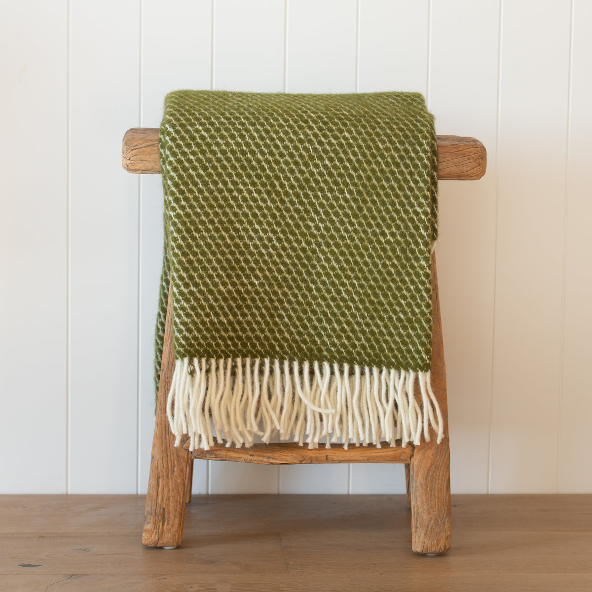 Klippan NZ Wool Blanket | Velvet | Avocado