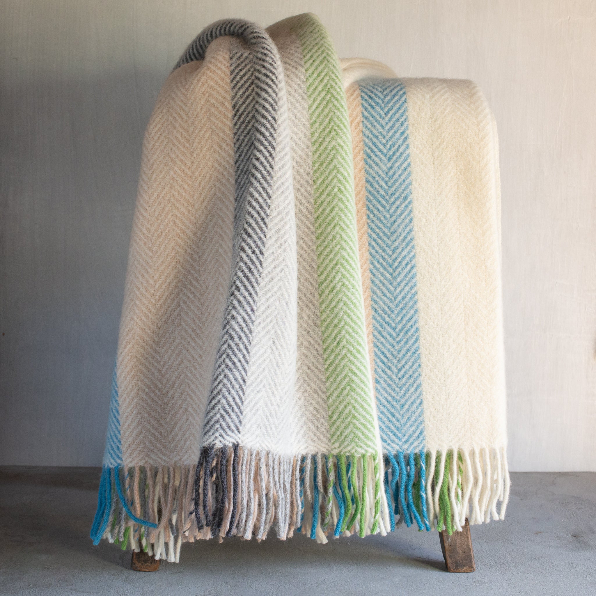 Klippan NZ Lambswool Blanket | Birka | Earth