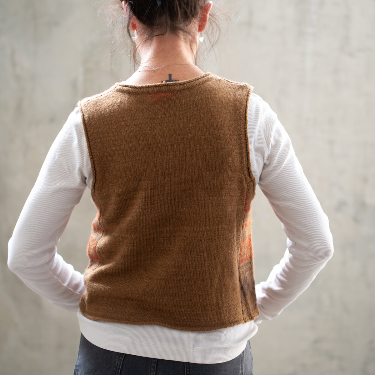 Vest | Toddy | Rust
