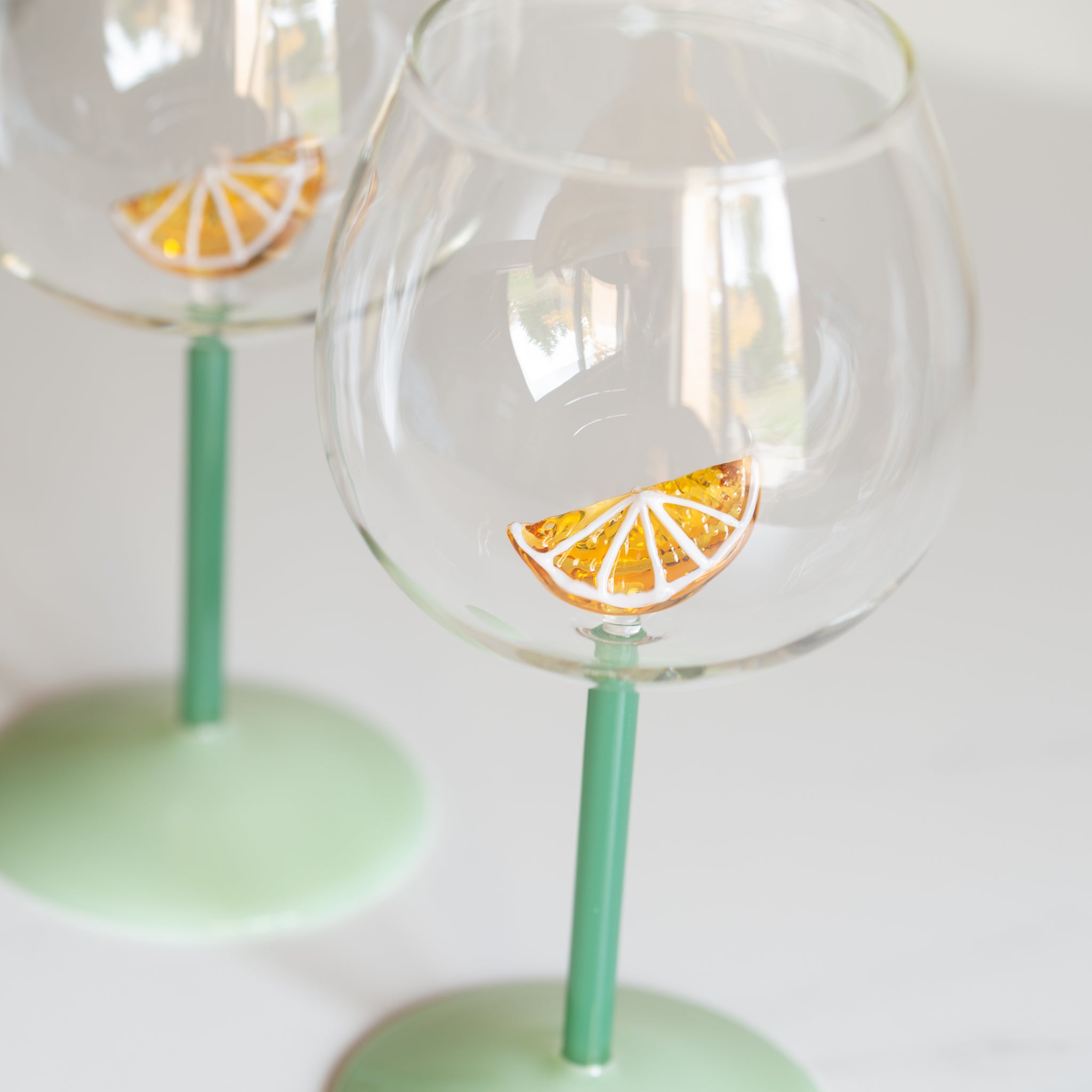 Lemon Gin Balloon Glass | 2 Set