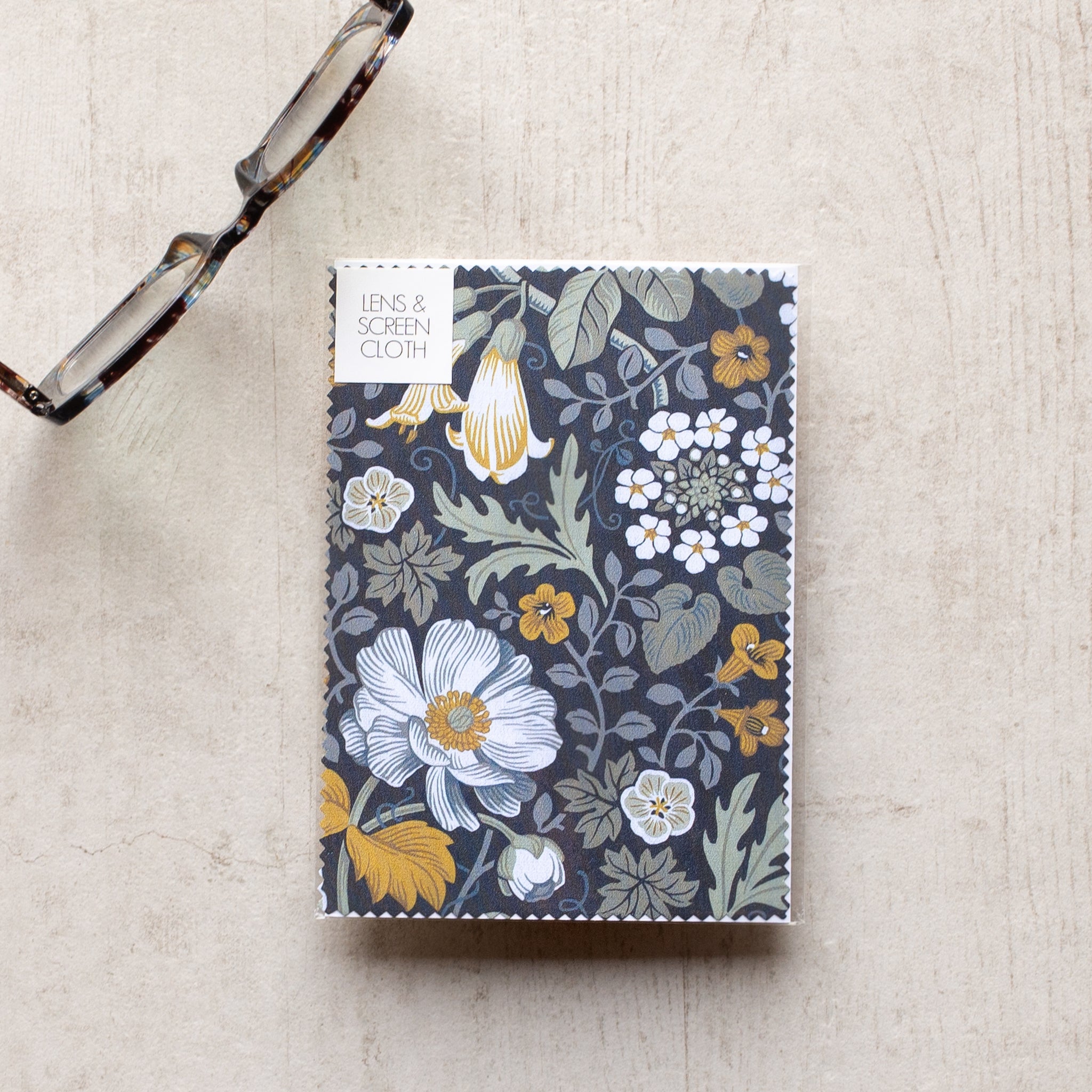 Lens Cloth - NZ Patterns | Rare NZ Flowers