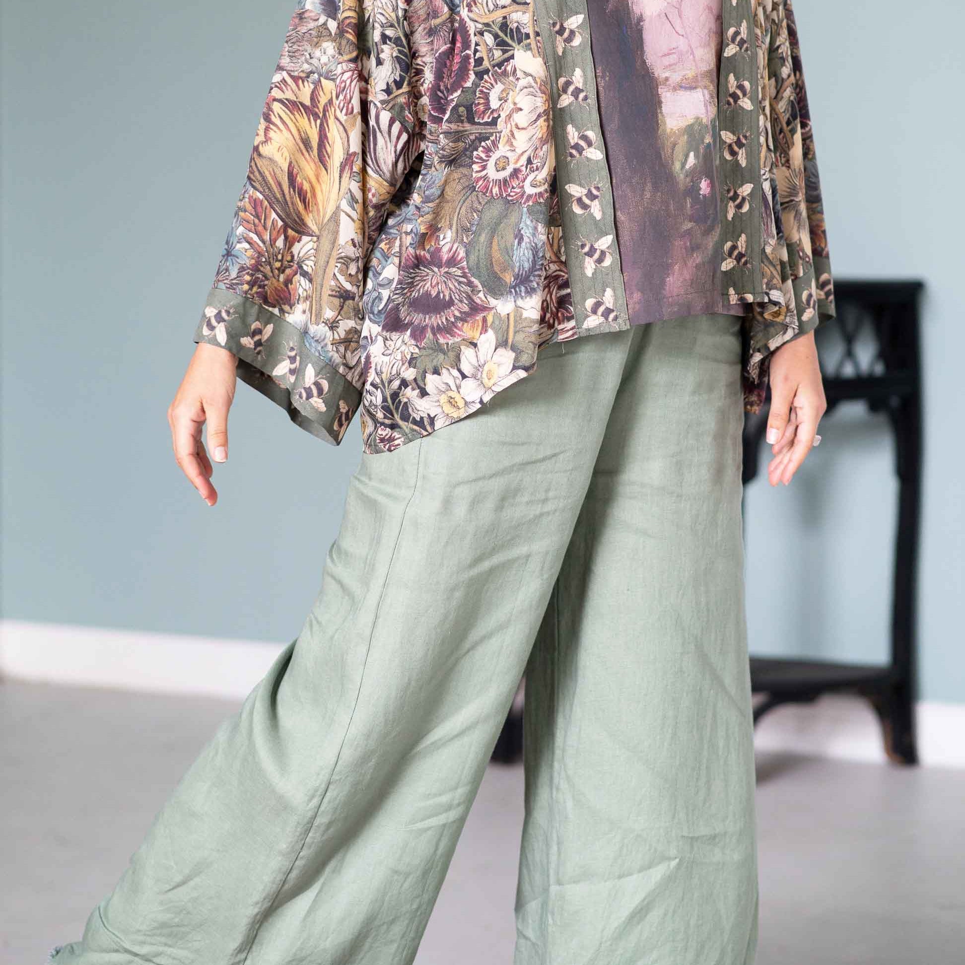 Lazybones Pant | Ollie | Mineral Green