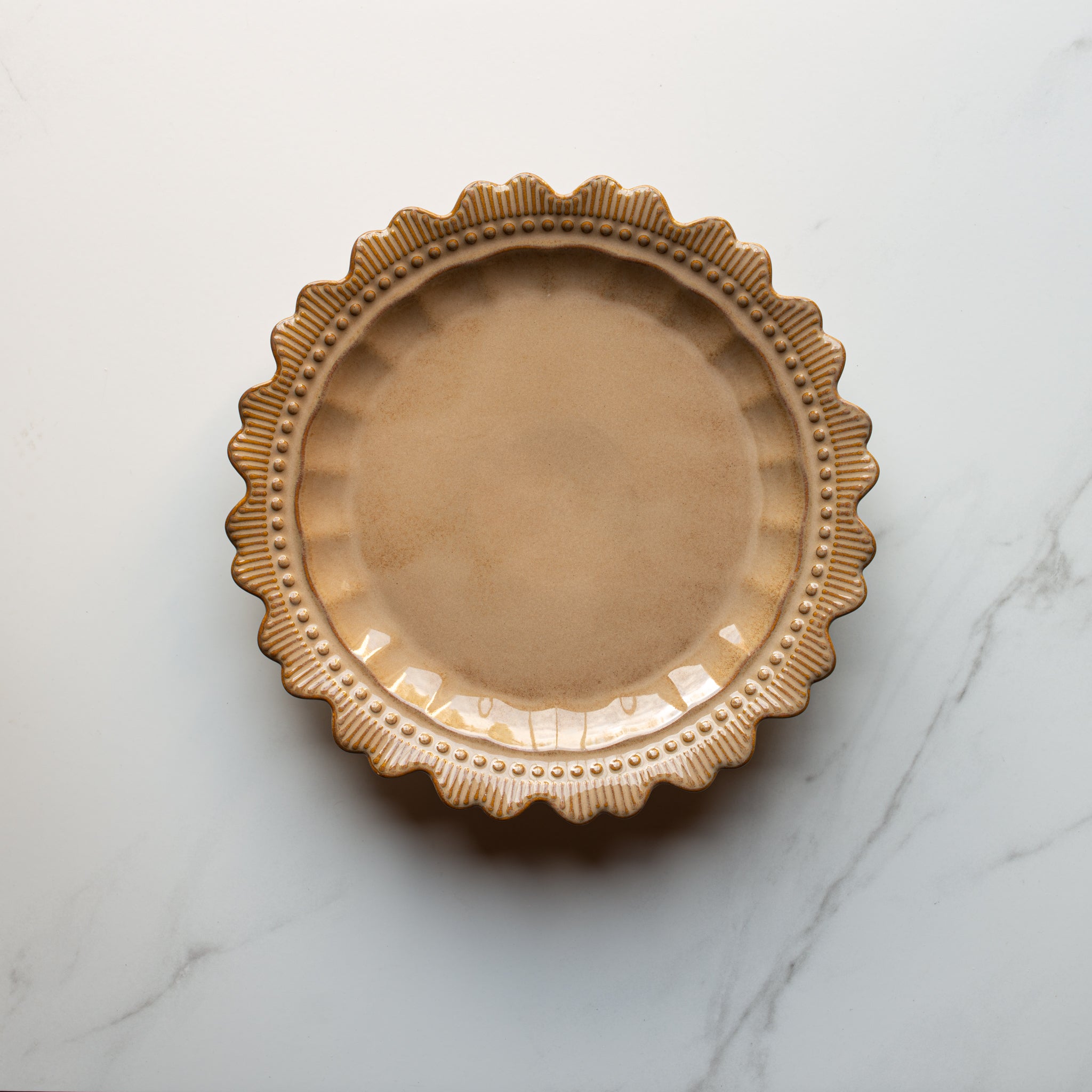 Luca Ceramic Platter | Latte