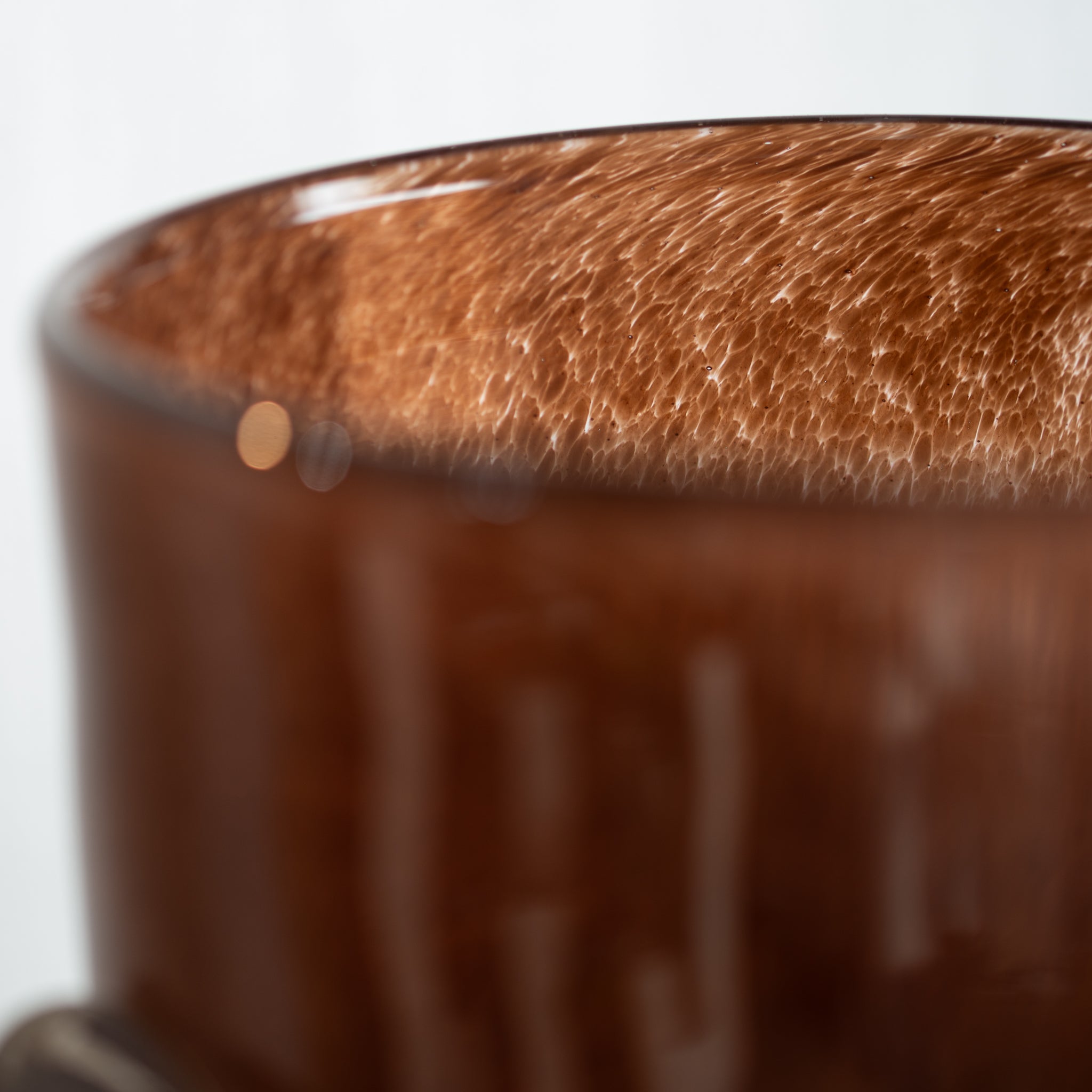 Marshall Glass Vase | Burnt Sienna