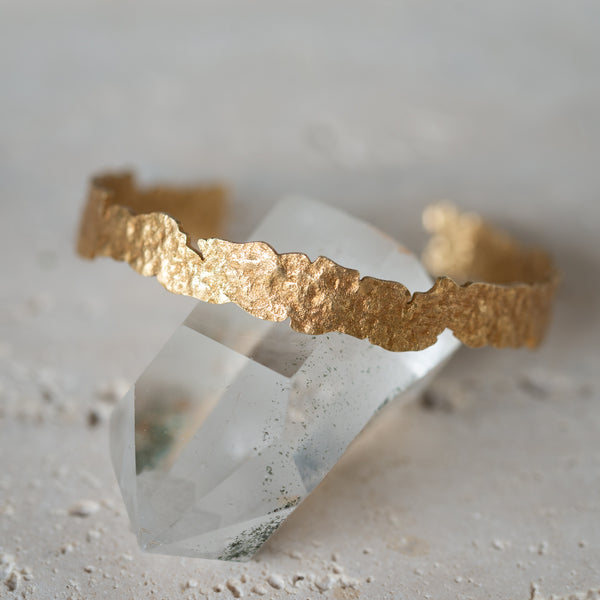 Martelee Brass Bracelet/Cuff