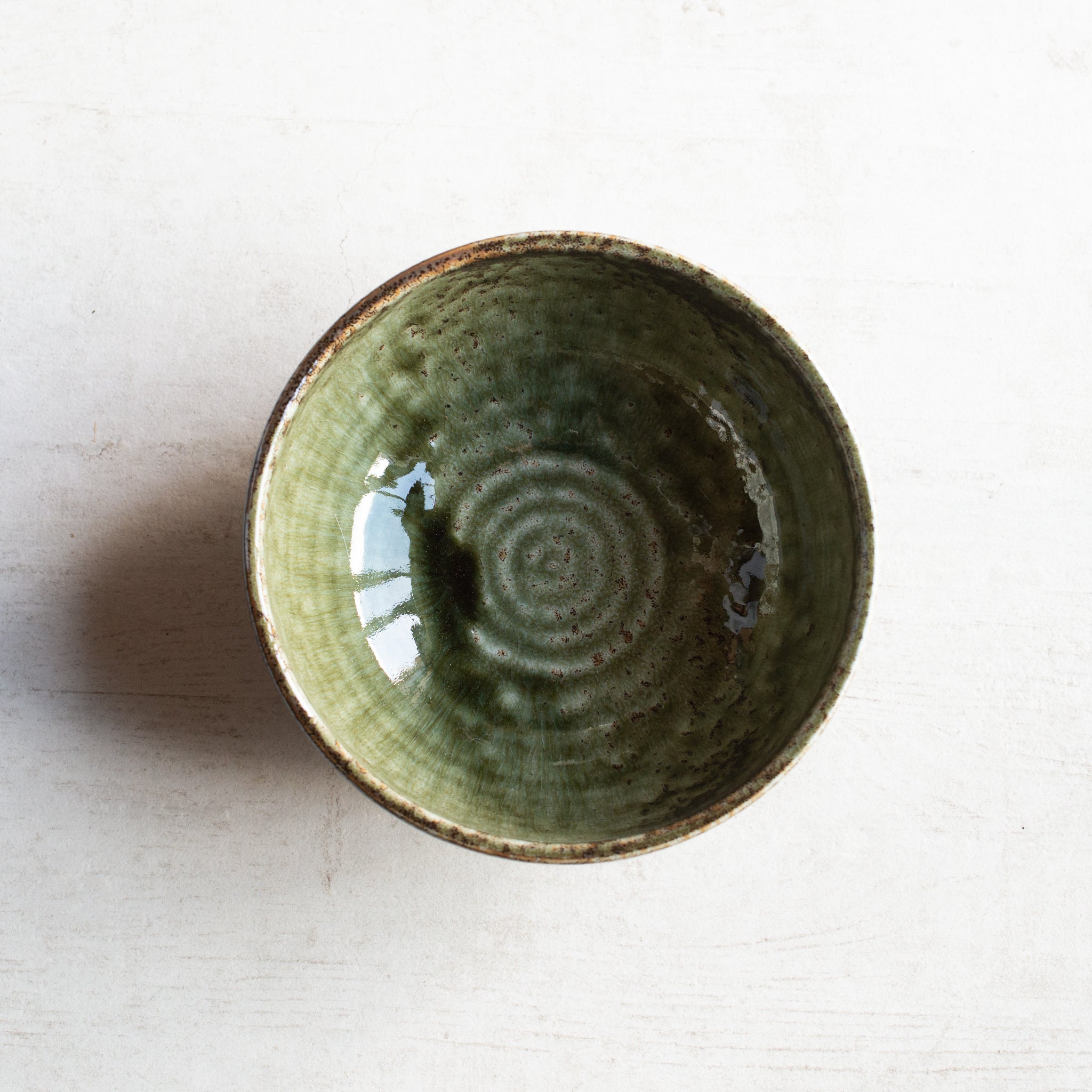 Japanese Ceramics | Medium Deep Bowl | Sage