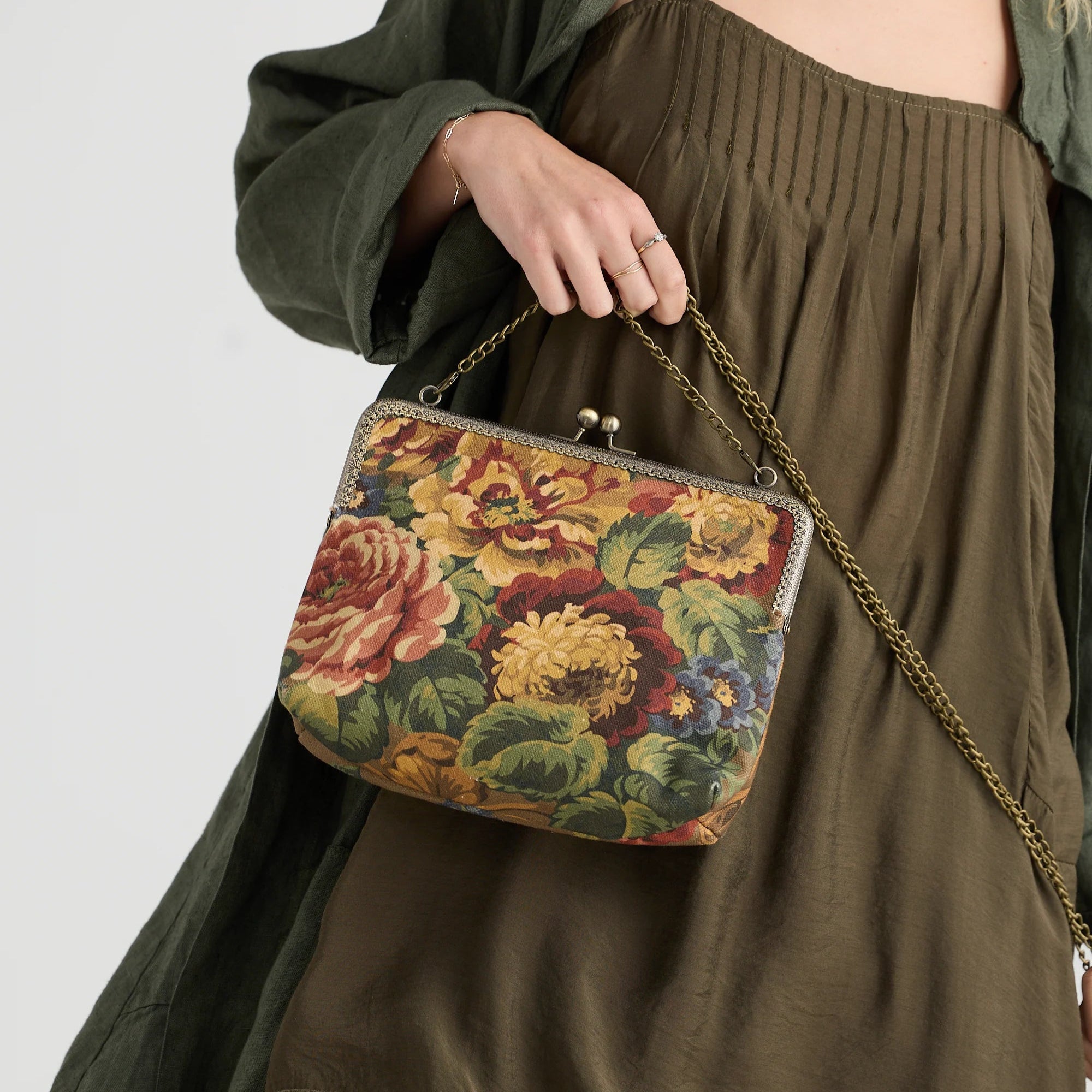 Nightingale Purse | Antique Bouquet