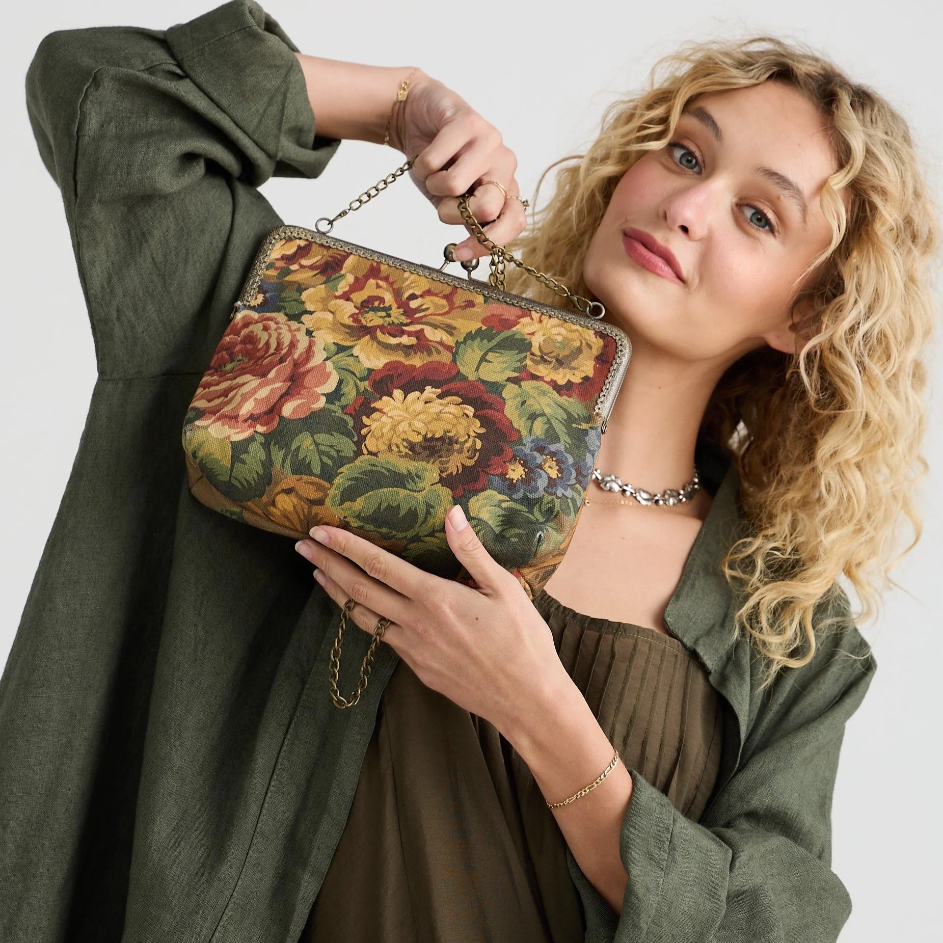 Nightingale Purse | Antique Bouquet