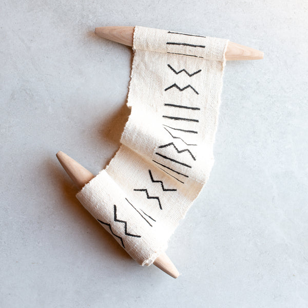 Mudcloth Wall Hanging | Off White
