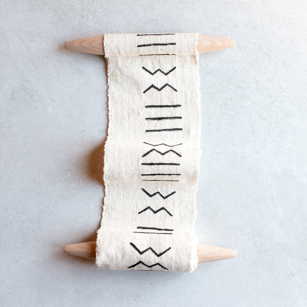 Mudcloth Wall Hanging | Off White