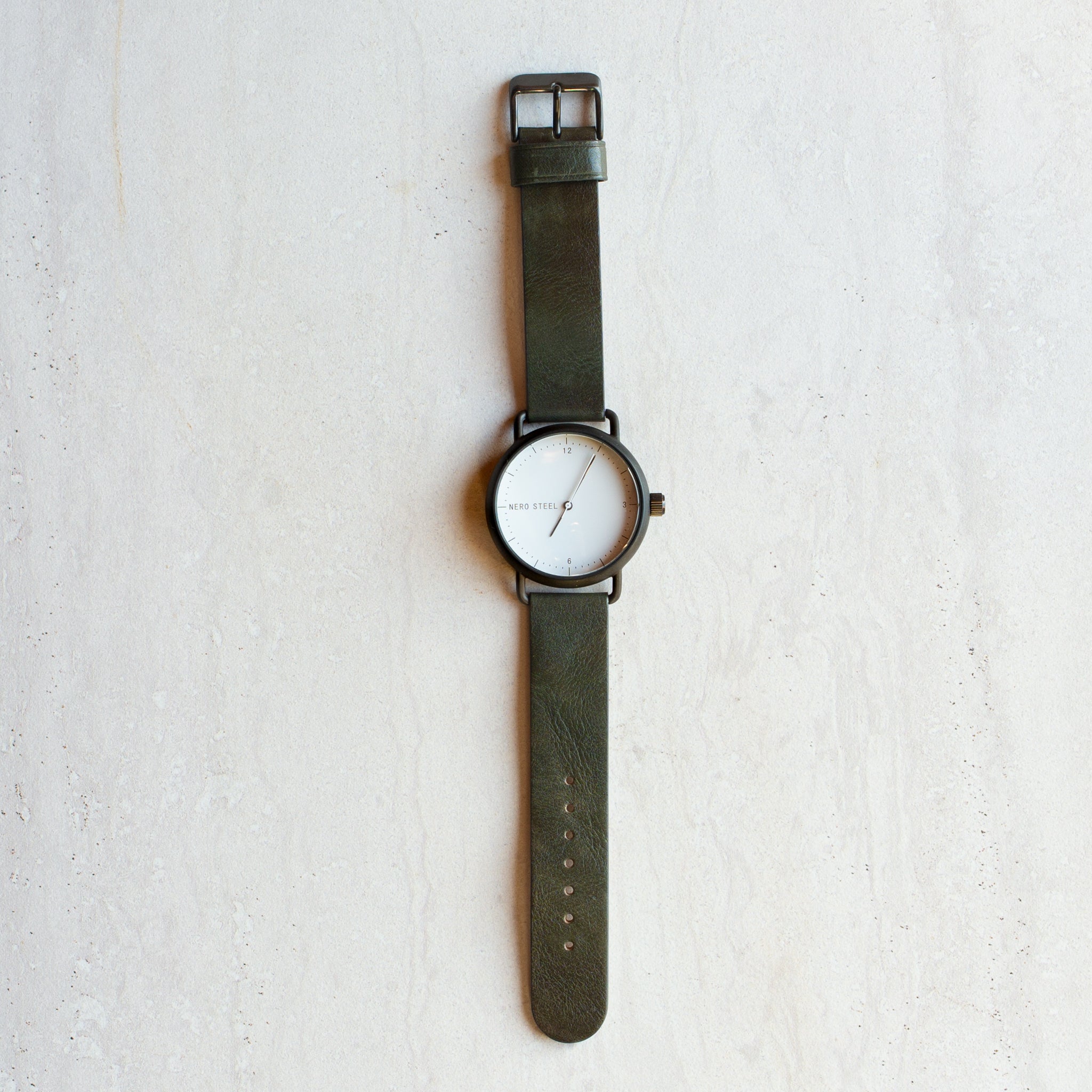 Nero Watch | Steel 116 | Green