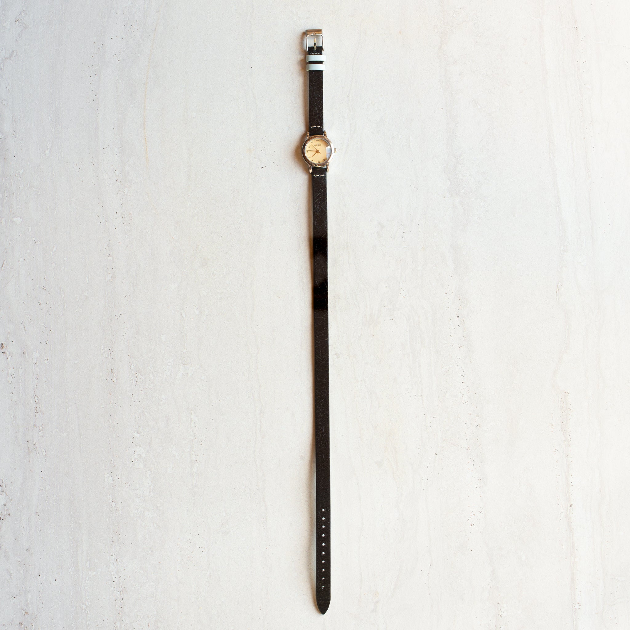 Nero Watch | Double Wrap | Black