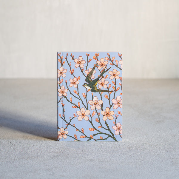 Mini Notebook | Morris & Co. | Blossom & Swallows