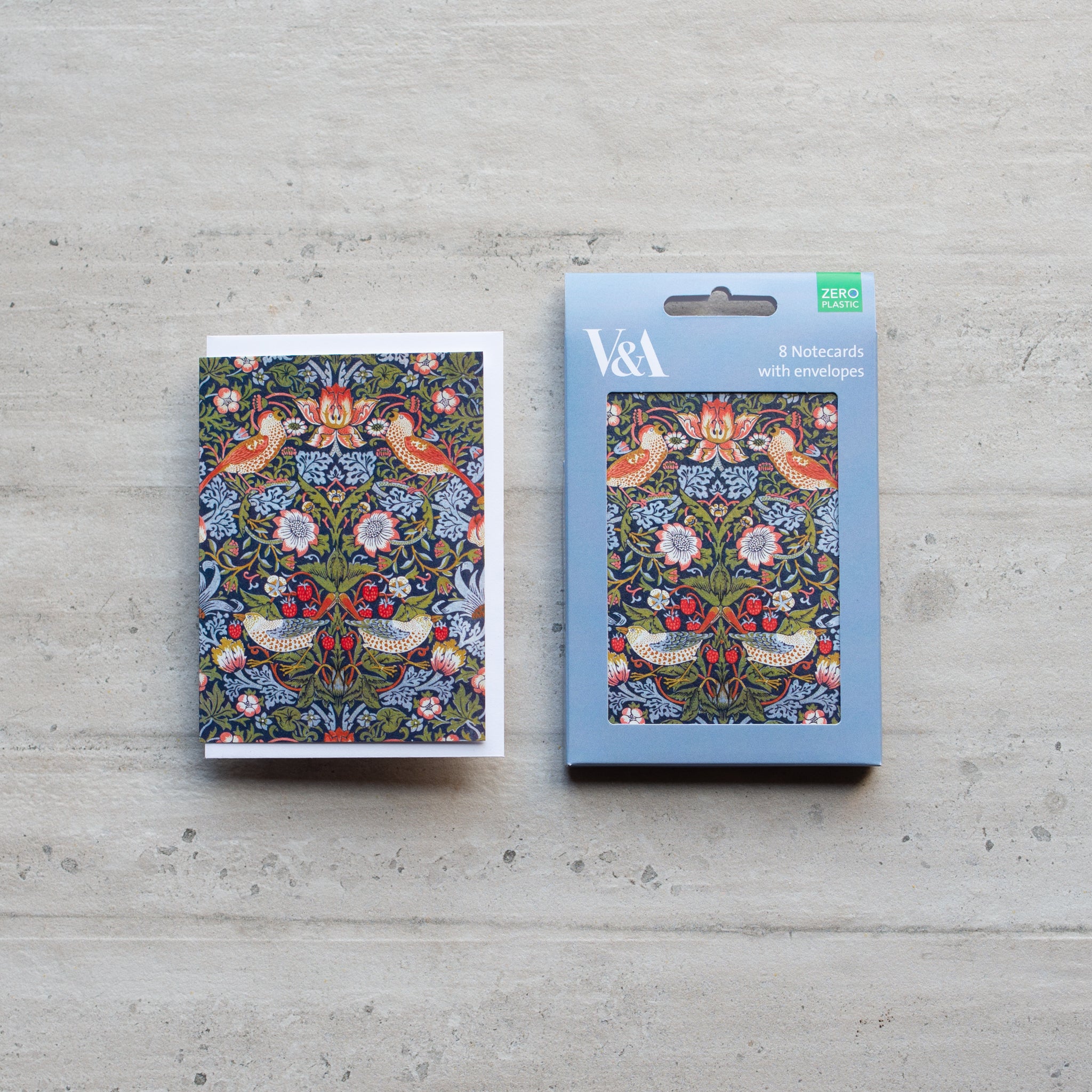 8 Notecards with Envelopes | Strawberry Thief