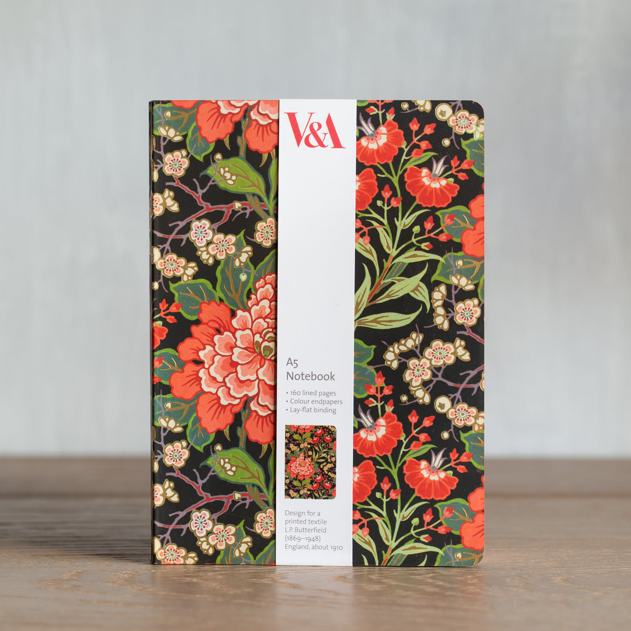 Luxury Notebook | Peony & Prunus A5