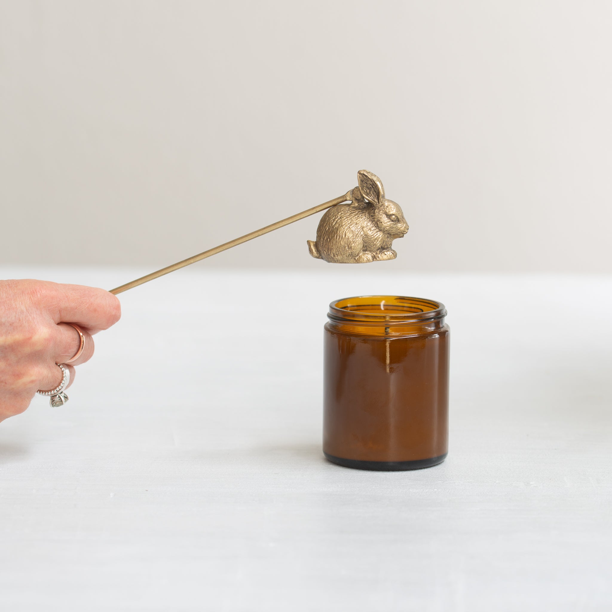 Pewter Candle Snuffer | Rabbit