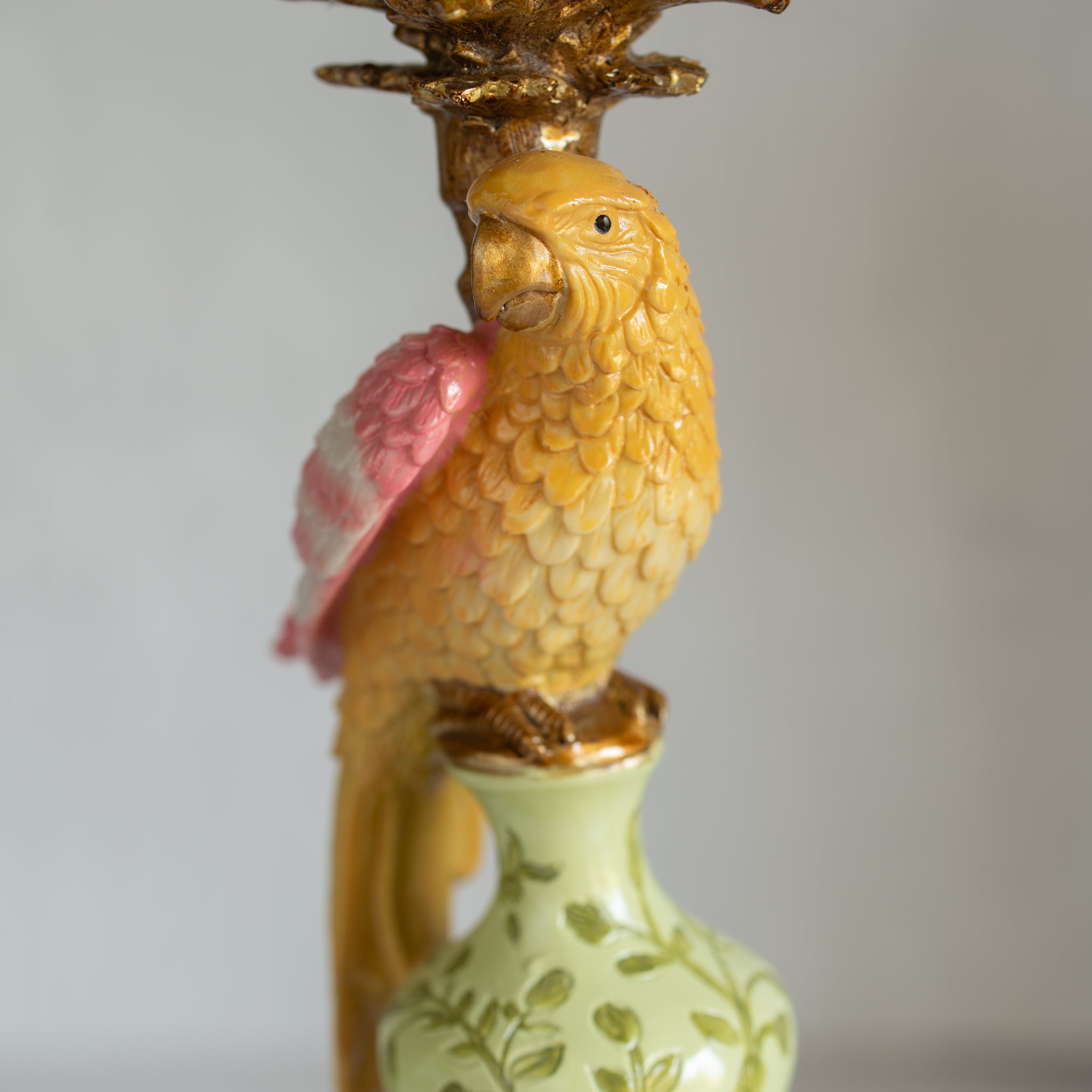 Polly Parrot Candleholder | Pink