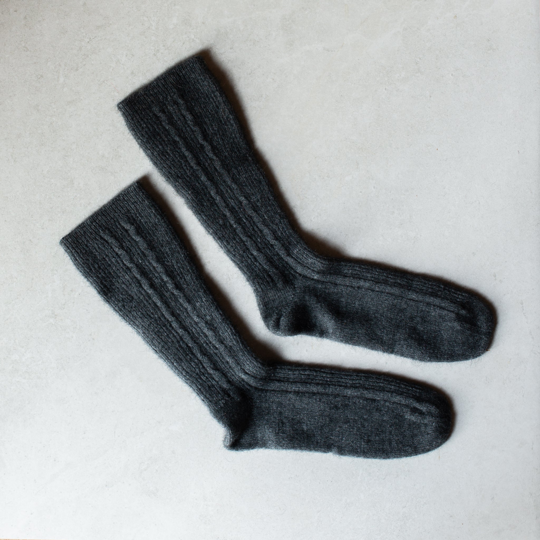 Possum Merino Health Sock | Charcoal
