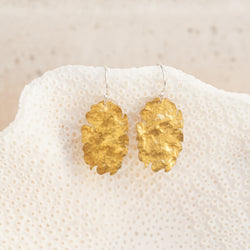 Sterling Silver + Brass Earrings | Litta