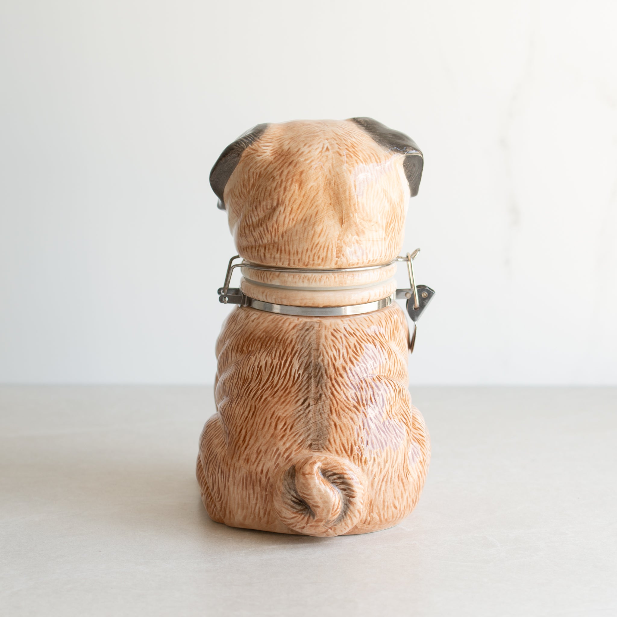 Pug | Ceramic Dog Treat Jar