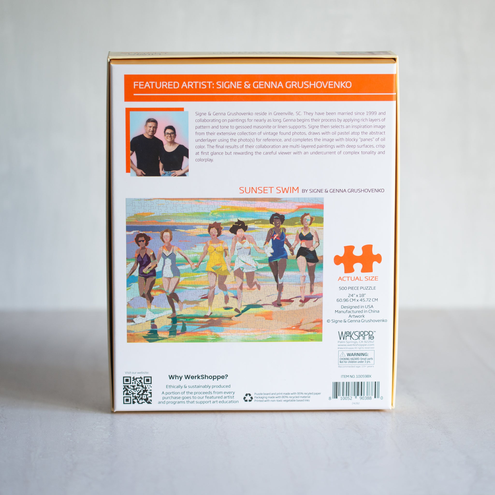 Puzzle | Sunset Swim (500 Pieces)