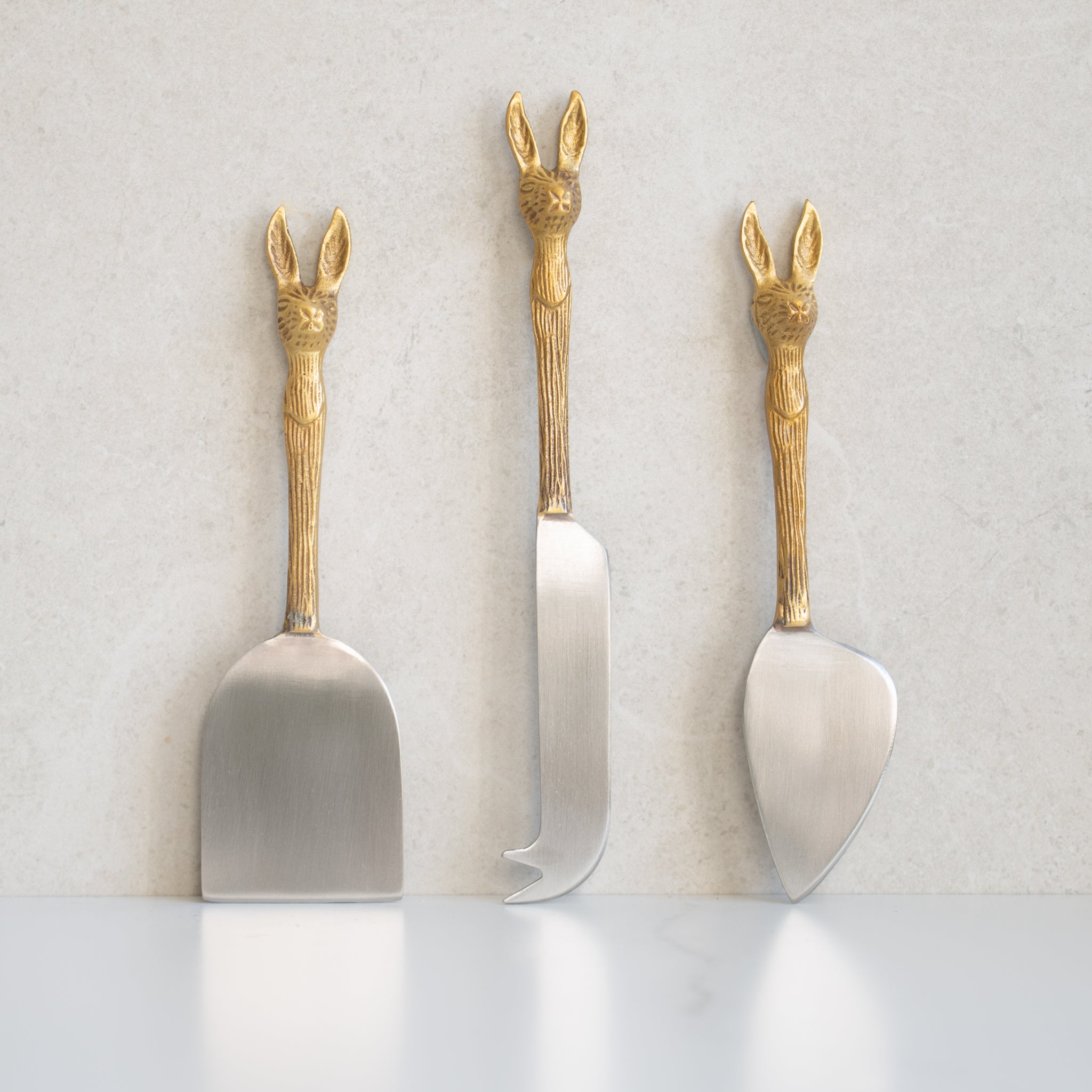 Rabbit Cheese Knife | Set of 3