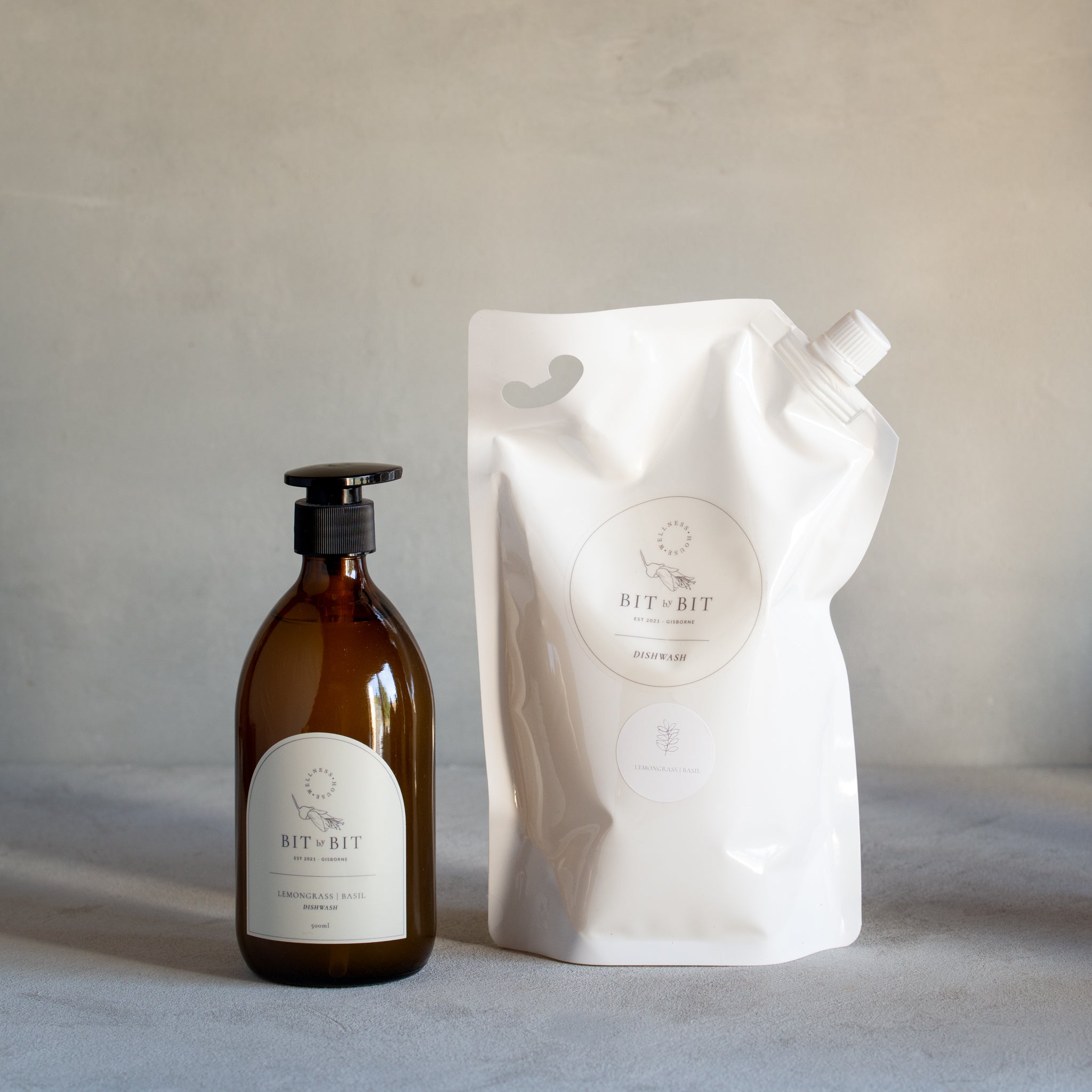 Dishwash | Lemongrass + Basil | 1L Refill
