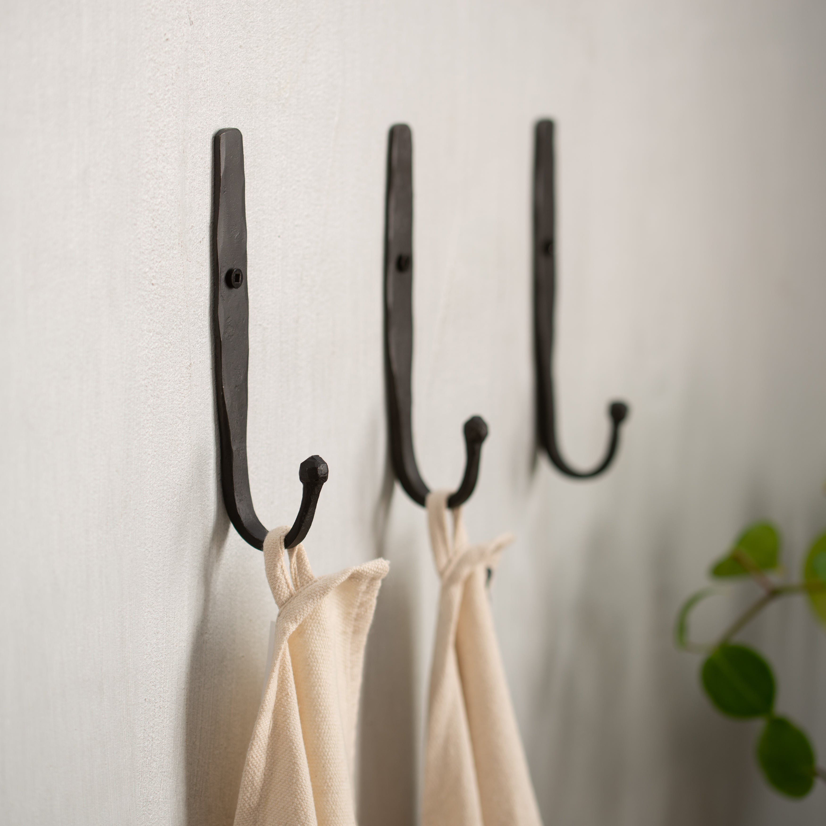 Forged | Roa Wall Hook | Black
