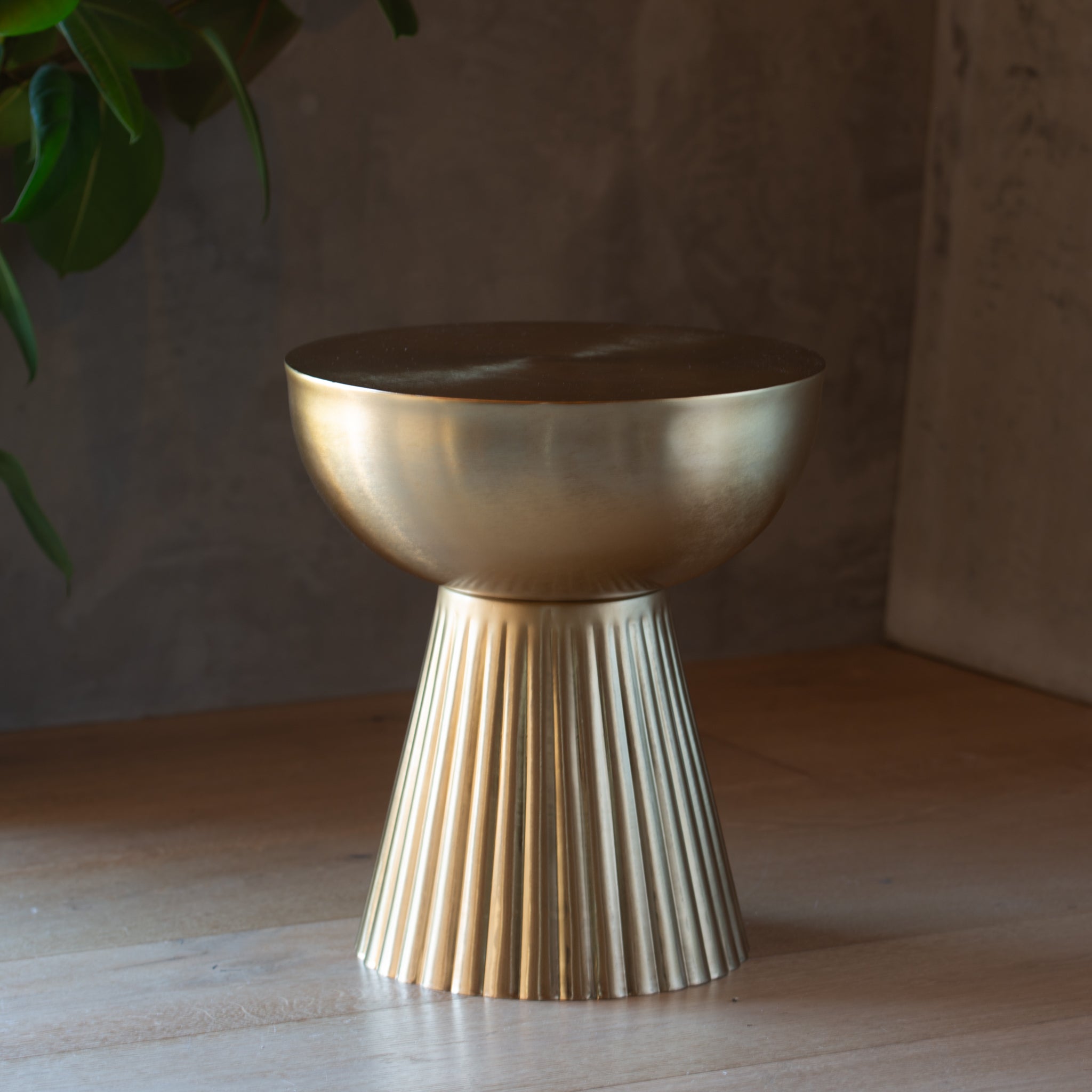 Ryker Side Table | Gold