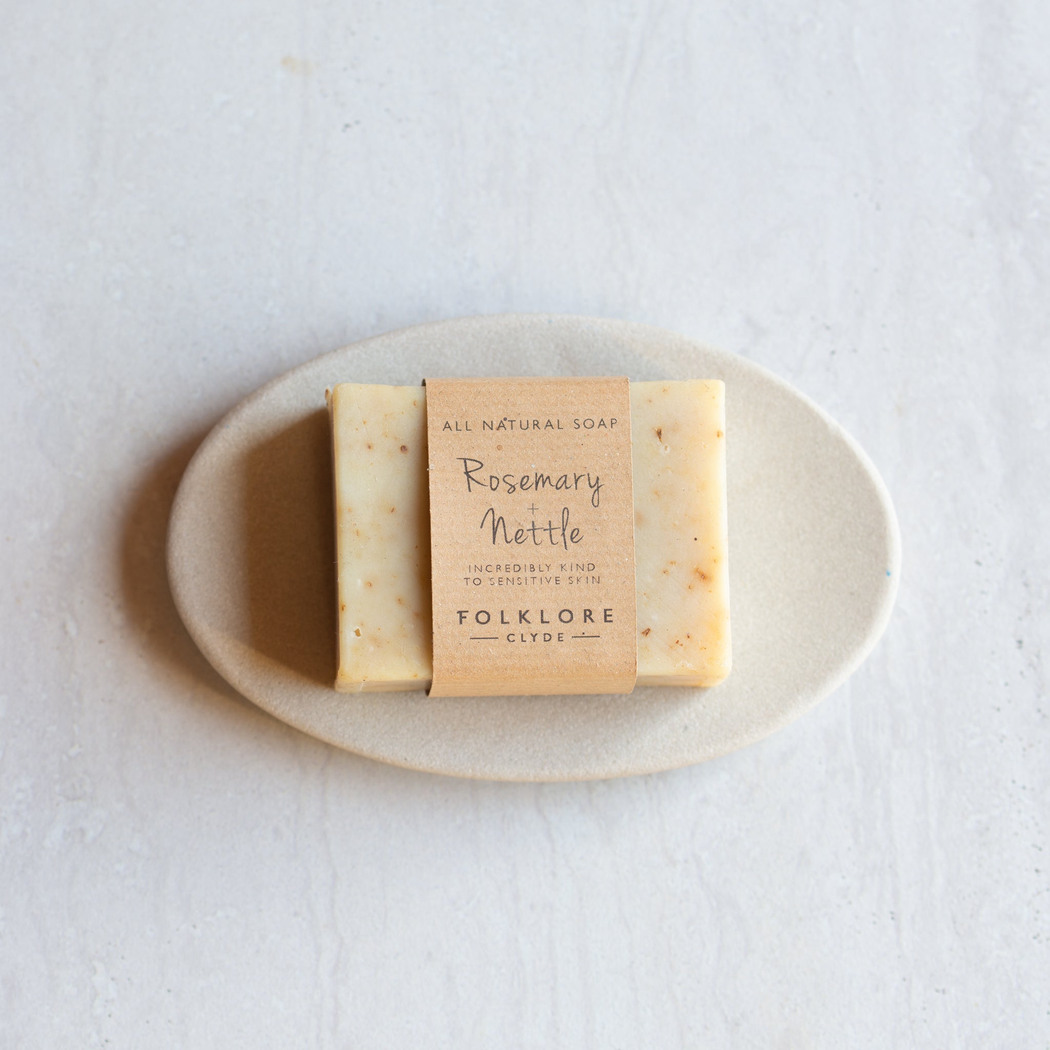 Natural Sandstone Oval Dish