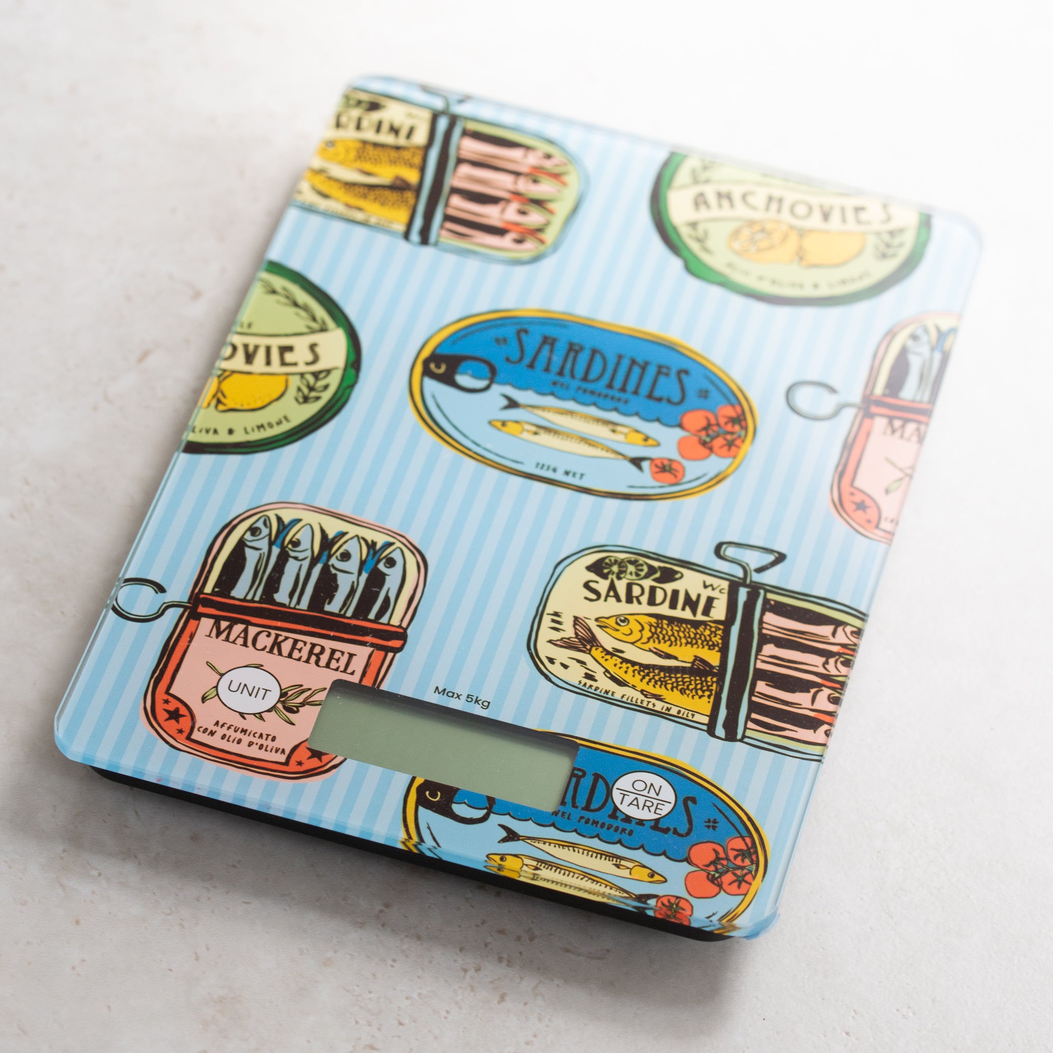 Provender Glass Digital Scales | Sardine | 5kg
