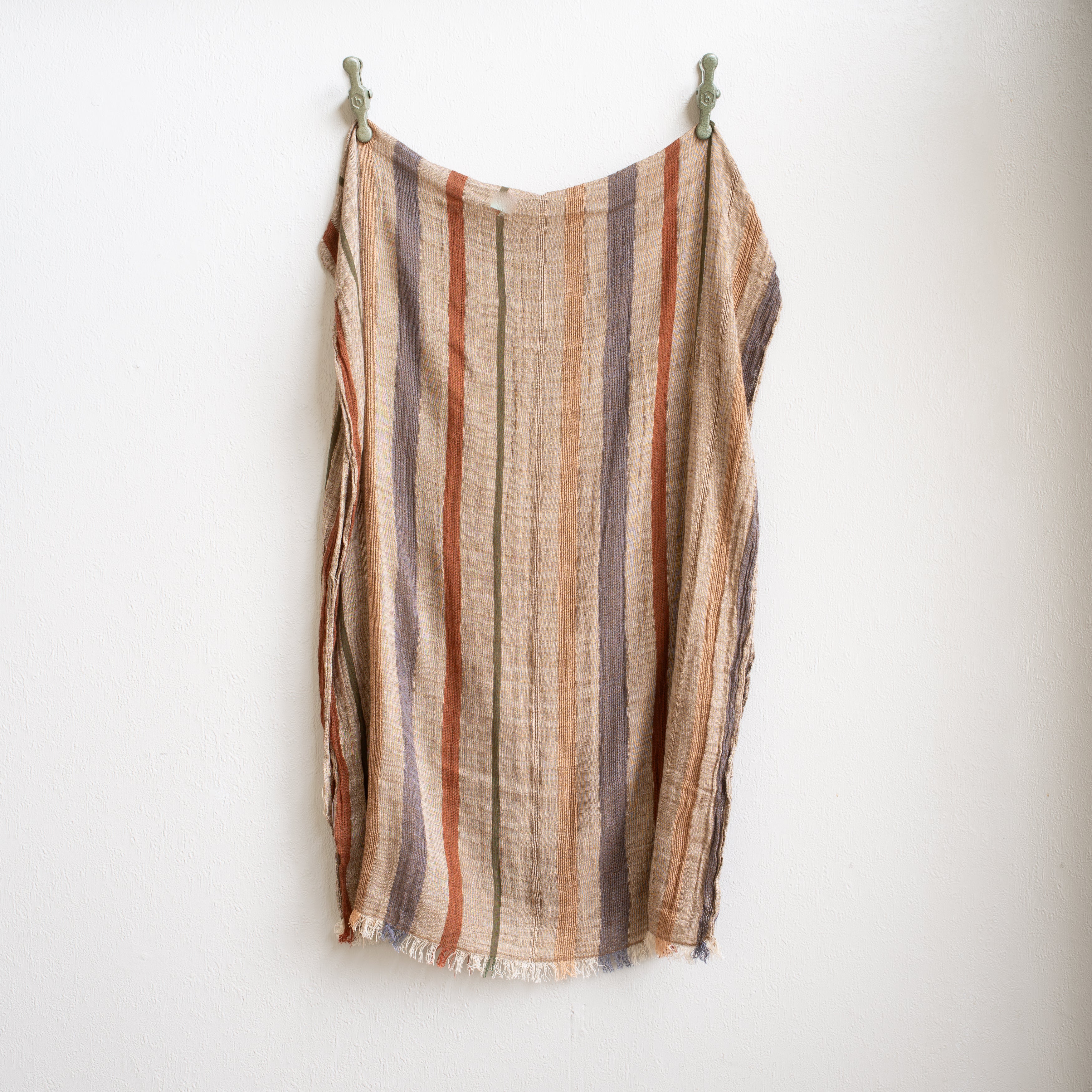 Cotton Scarf | Autumn Stripe