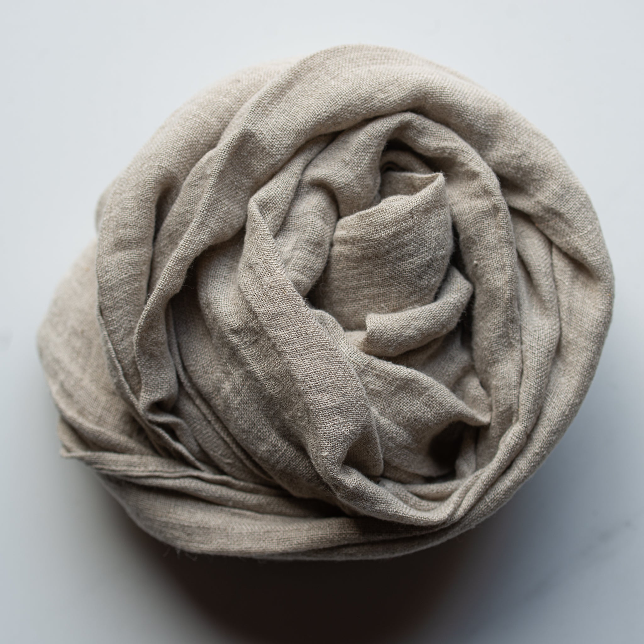 Gauze Linen Scarf | Natural