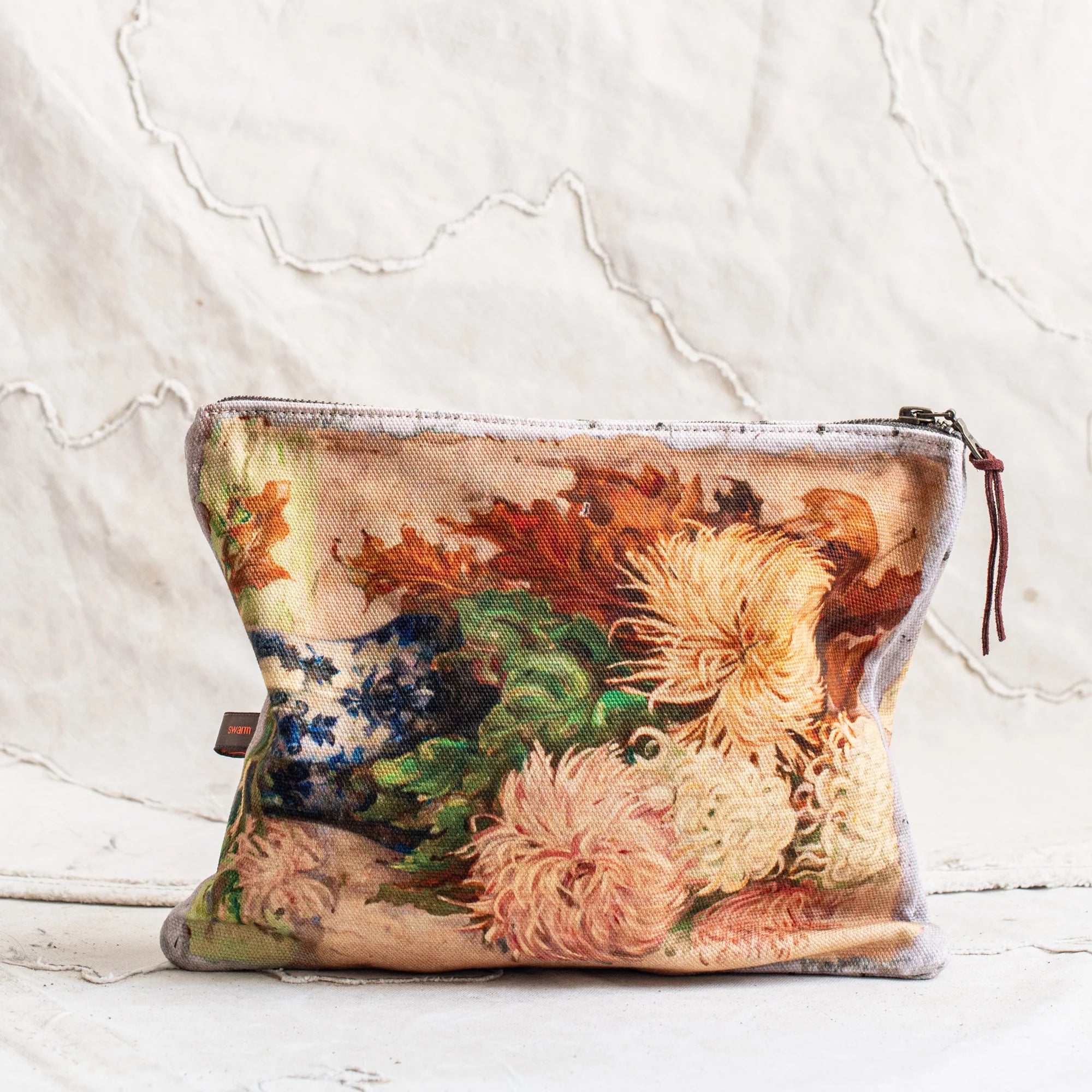 Swarm Zip Clutch | Chrysanthemum