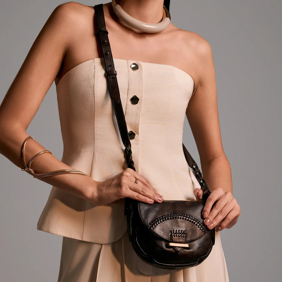 Leather Bag | The Marla Mini | Chocolate
