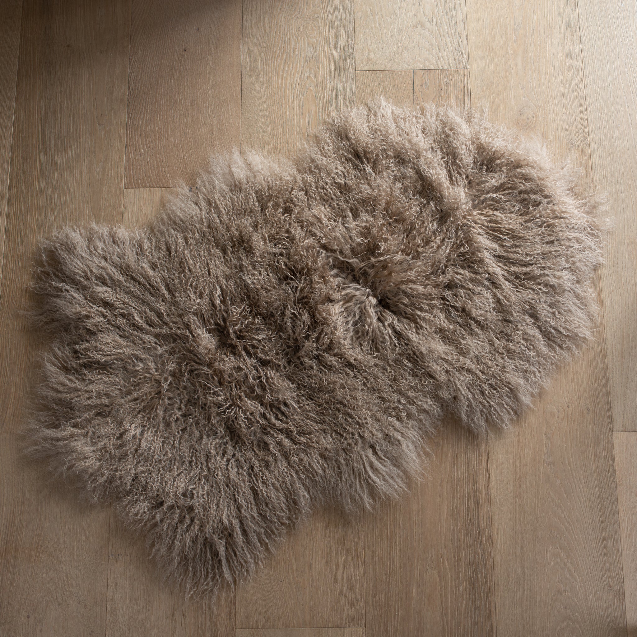 Tibetan Lamb Hide | Single | Tree Bark