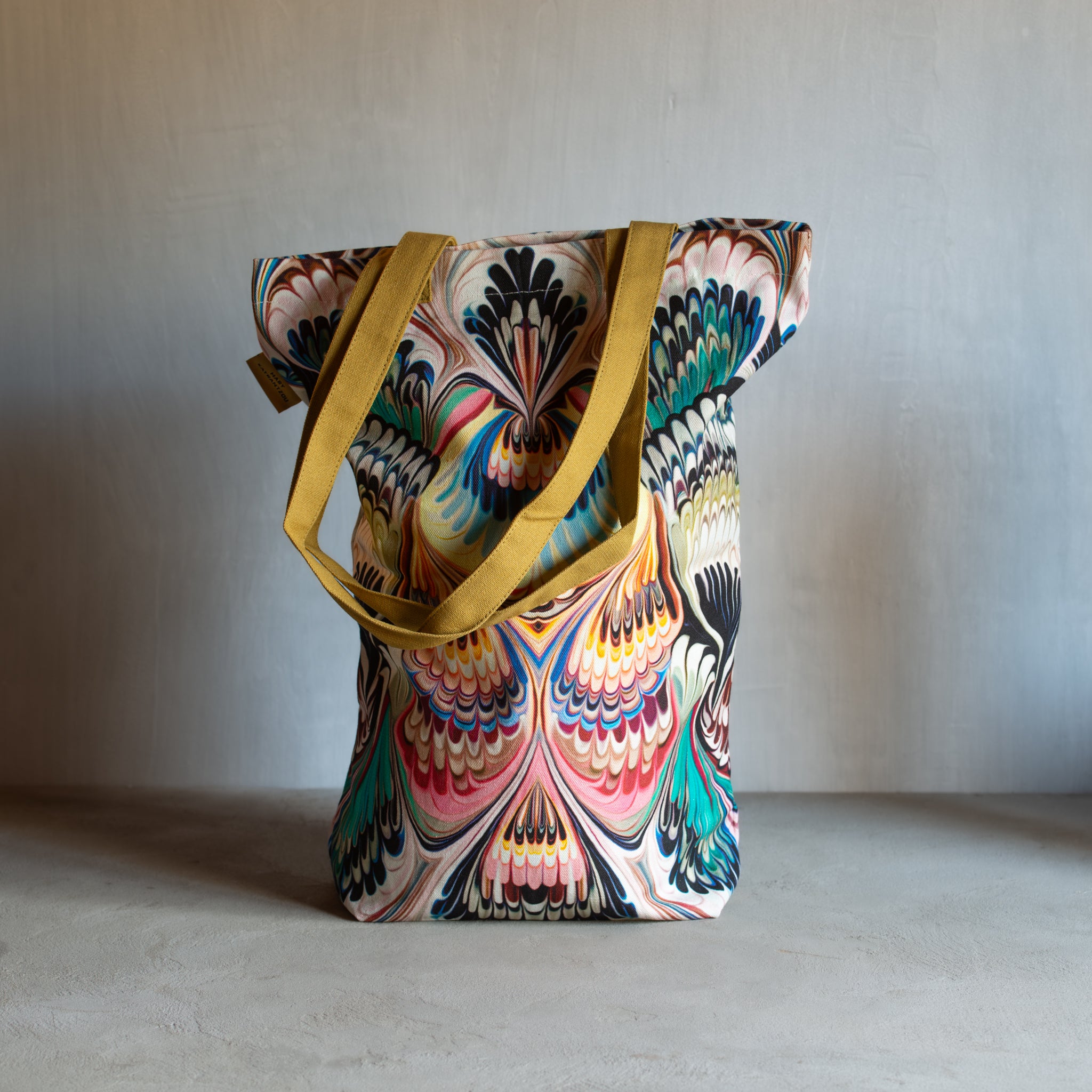 Mirror Marble Tote Bag